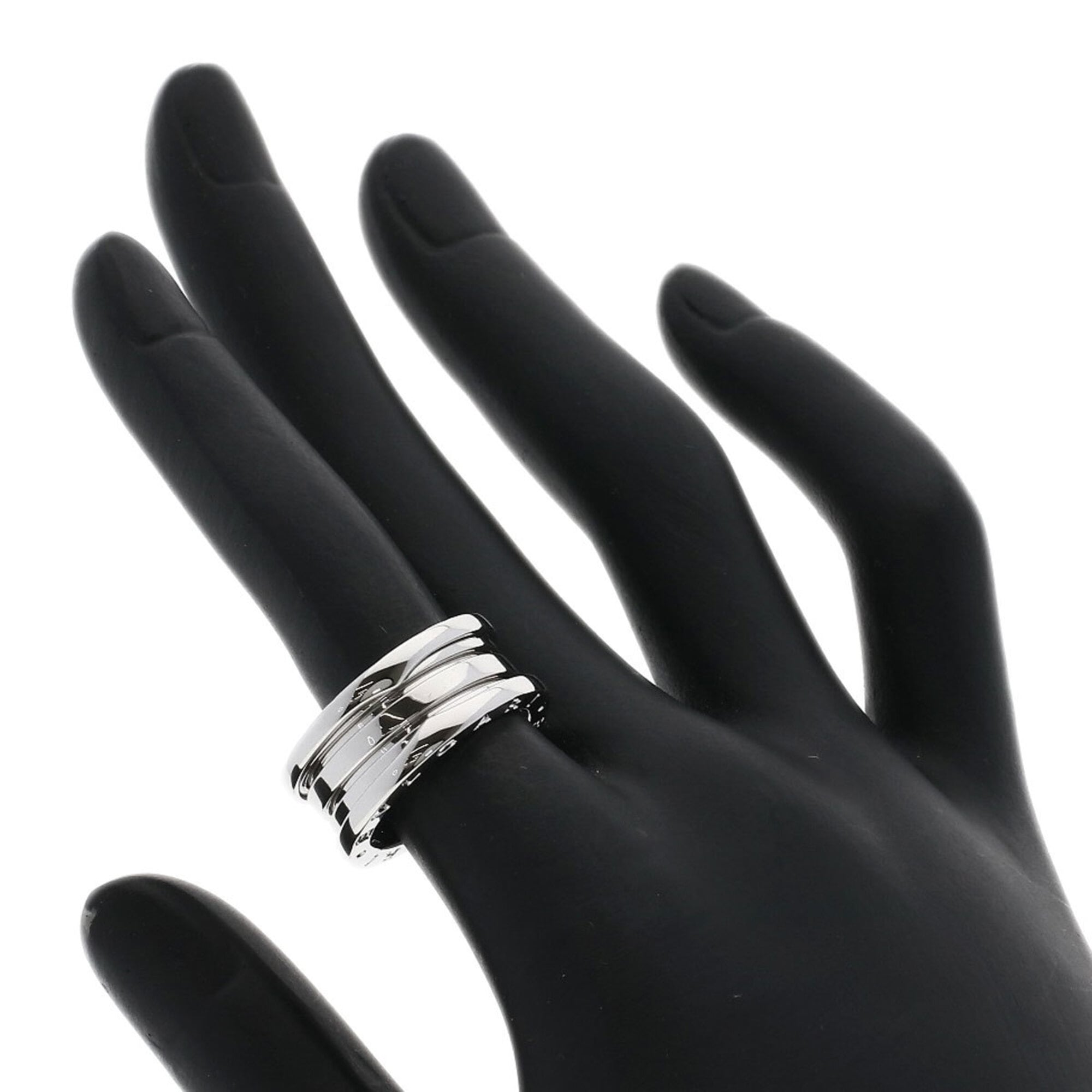 Bvlgari White Gold (18K) Band Ring (Pre-Owned)