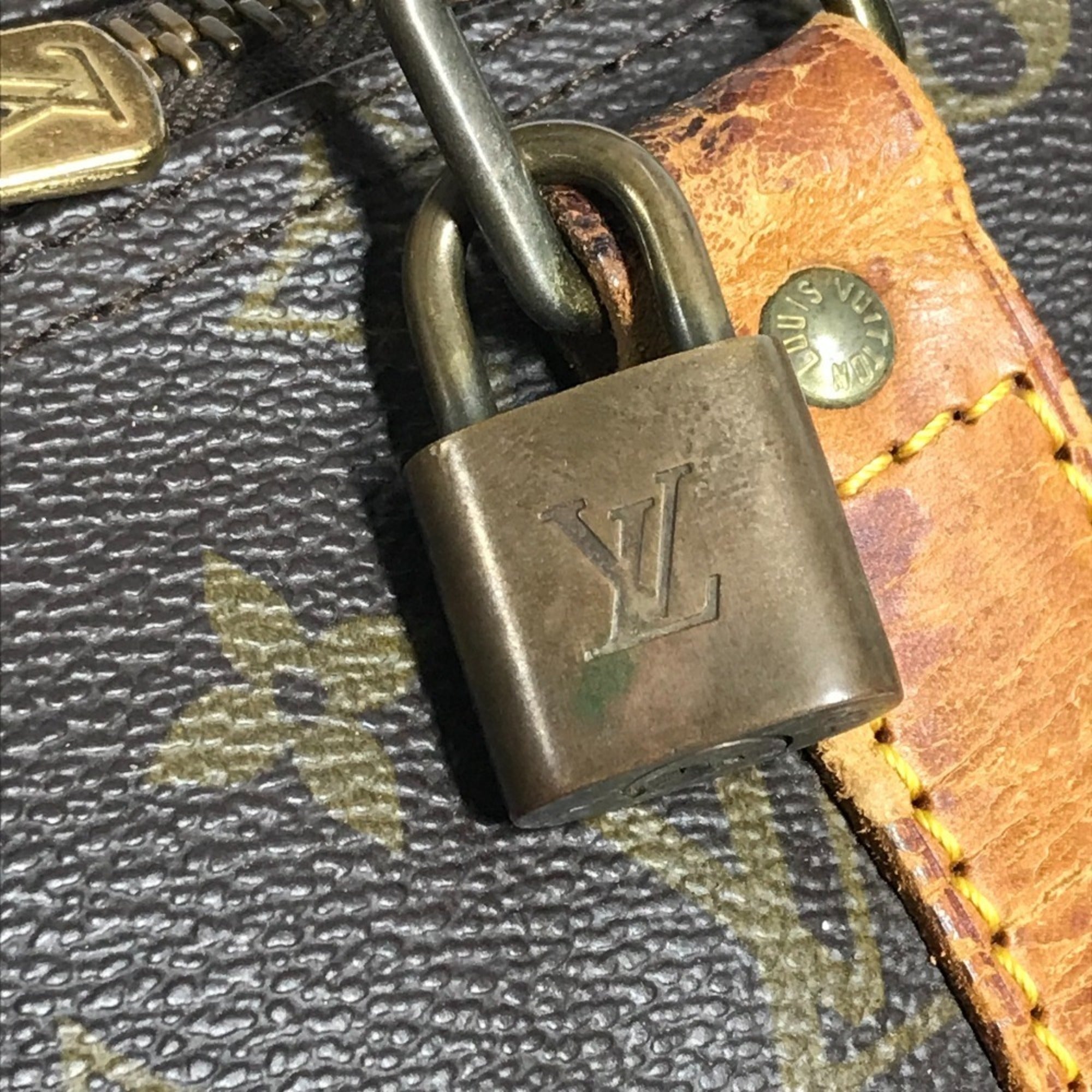 Louis Vuitton Brown Monogram Monogram Canvas Boston Bag (Pre-Owned)