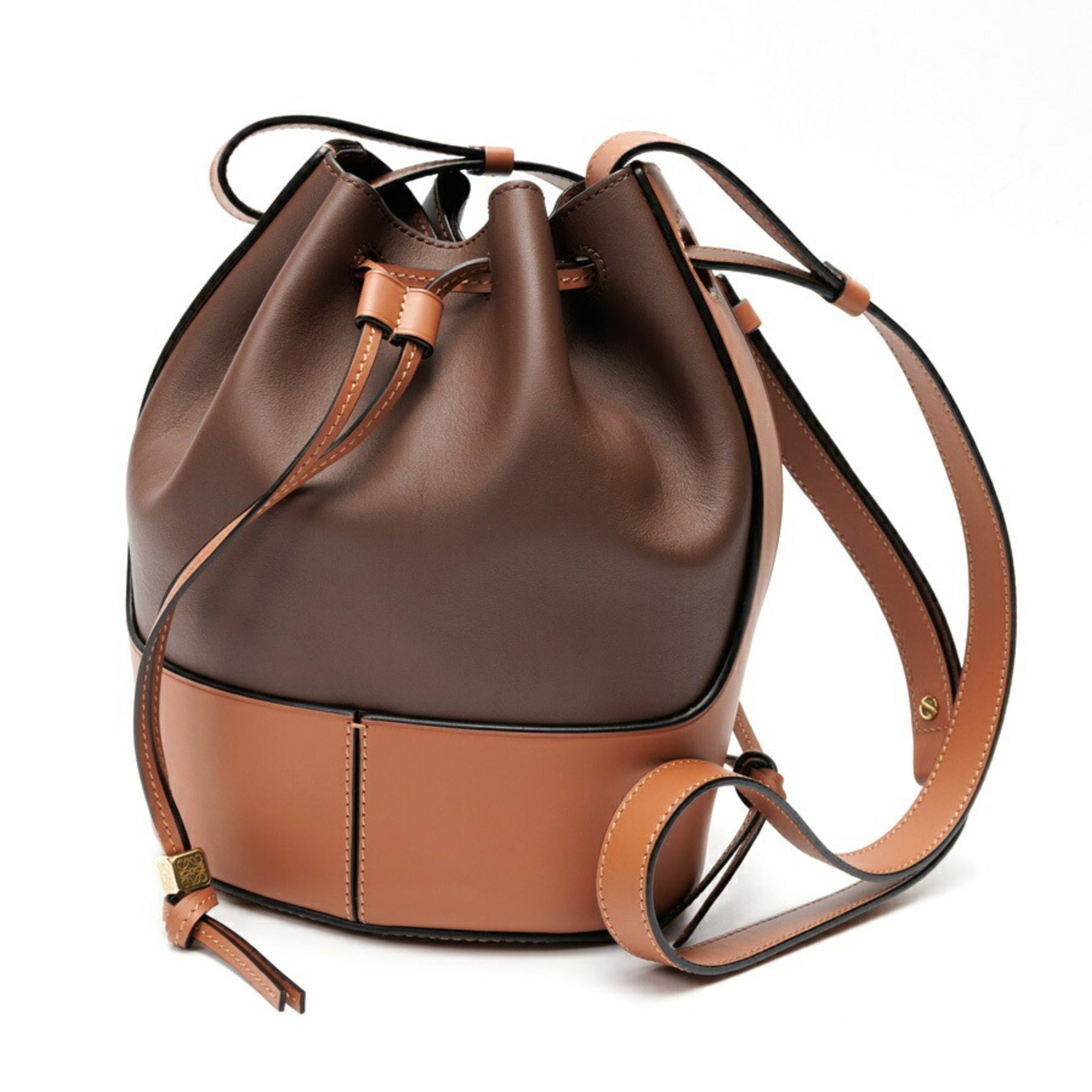 Loewe Brown Leather Shoulder Bag (Pre-Owned)