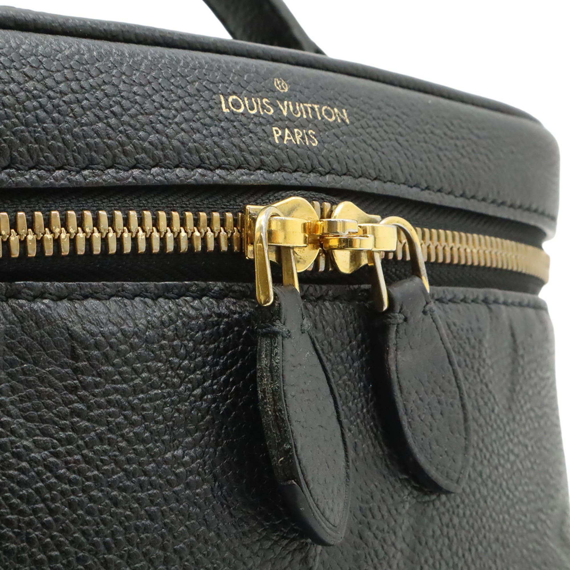 Louis Vuitton Noir Monogram Empreinte Leather Handbag Shoulder Bag (Pre-Owned)
