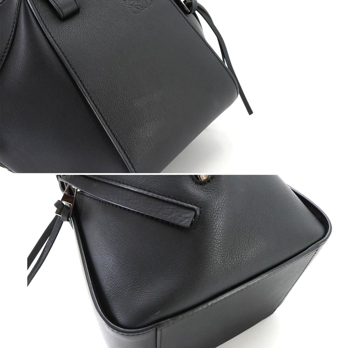 Loewe Black Leather Handbag (Pre-Owned)