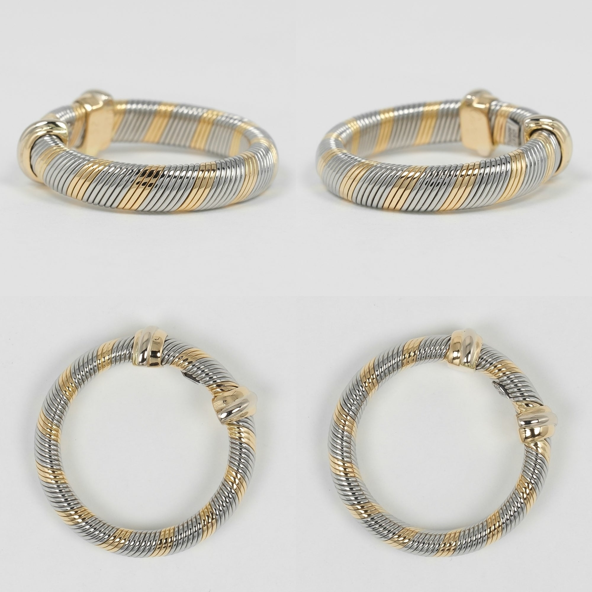 Cartier Yellow Gold (18K) Stainless Steel Band Ring (Pre-Owned)