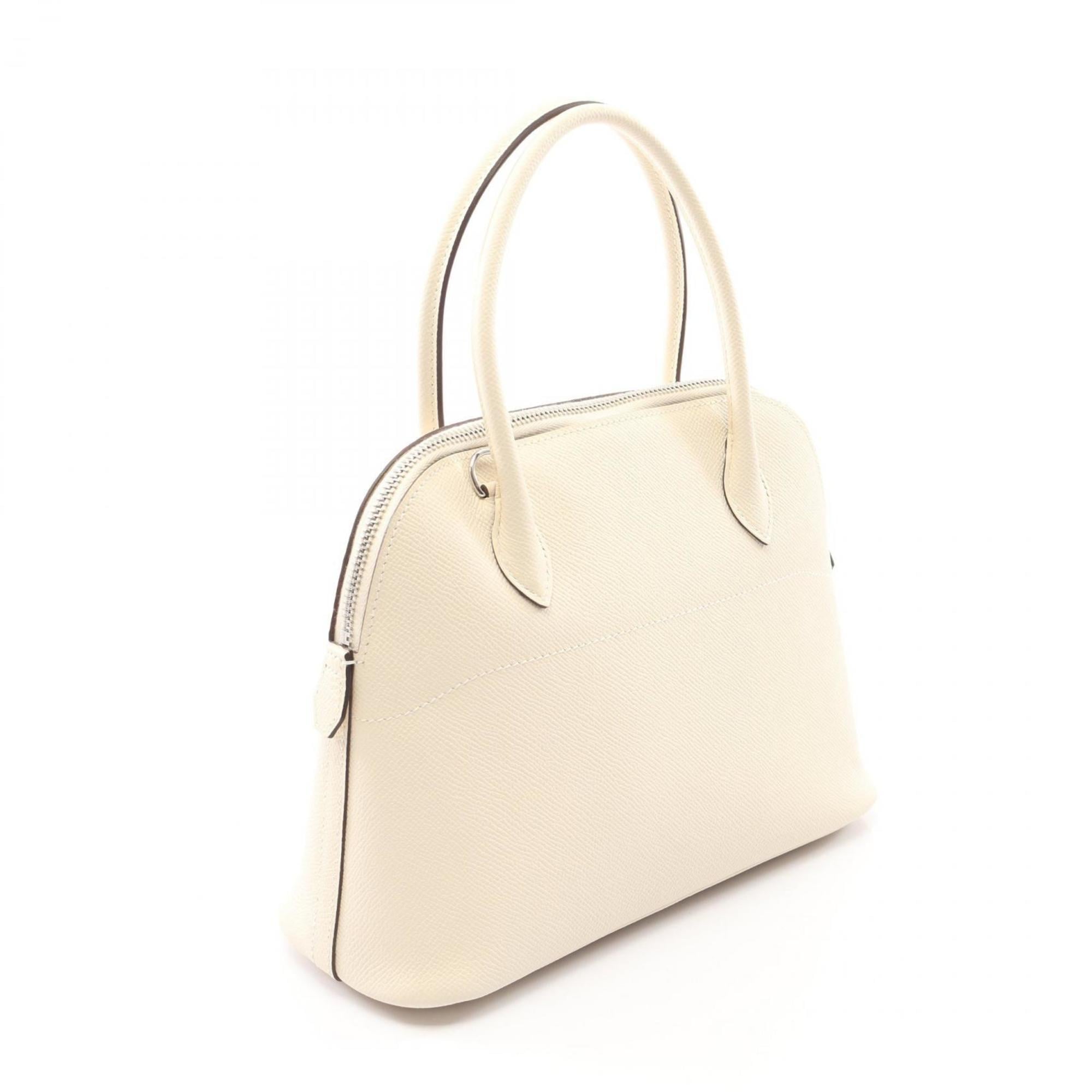 Hermes Ivory Epsom Leather Handbag (Pre-Owned)