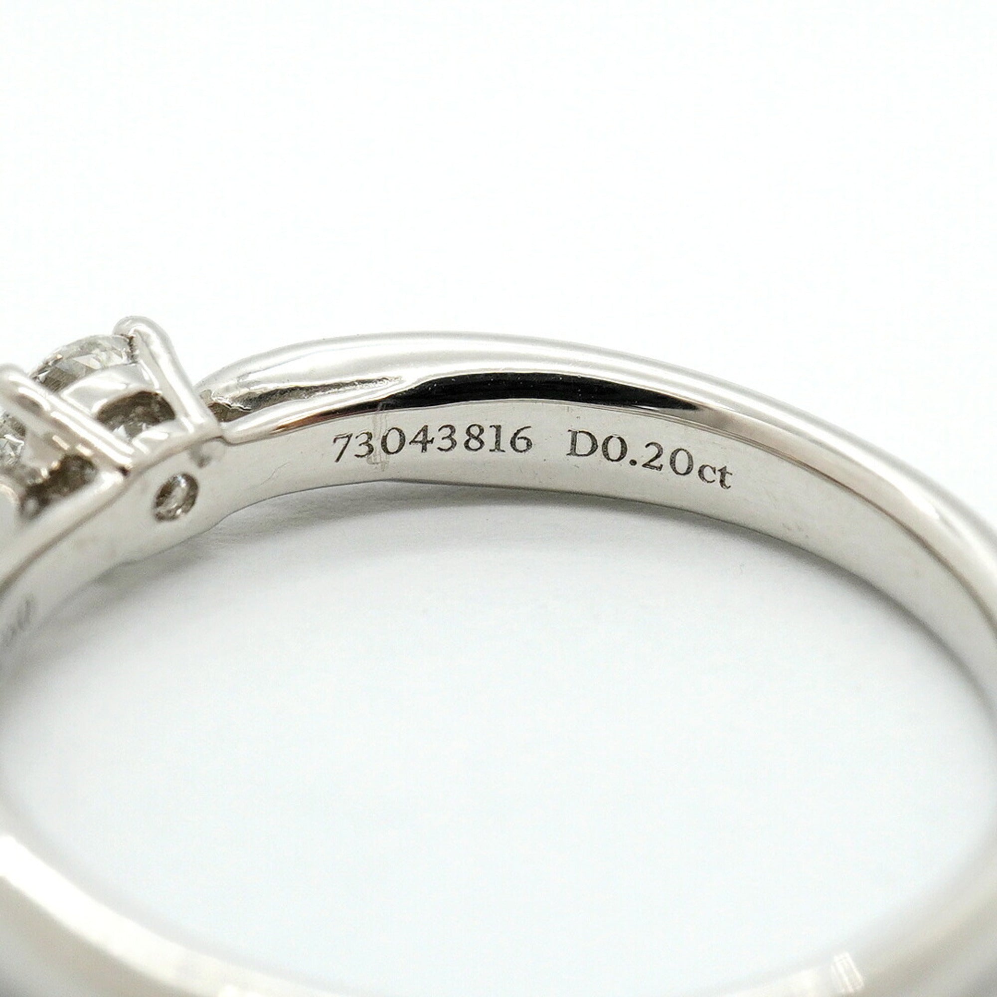 Tiffany Platinum 950 Band Ring (Pre-Owned)