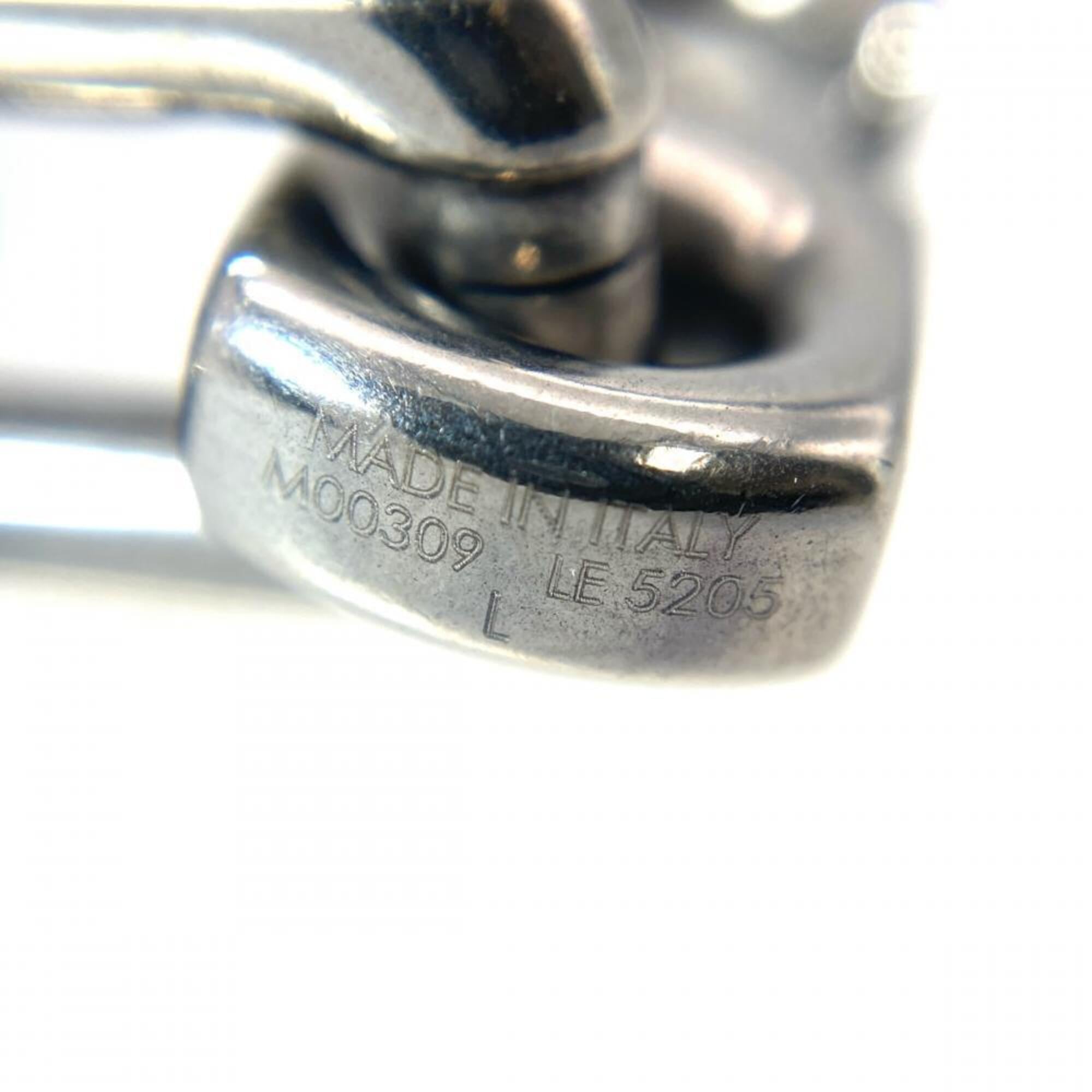 Louis Vuitton Monogram Silver Metal Charm Bracelet (Pre-Owned)