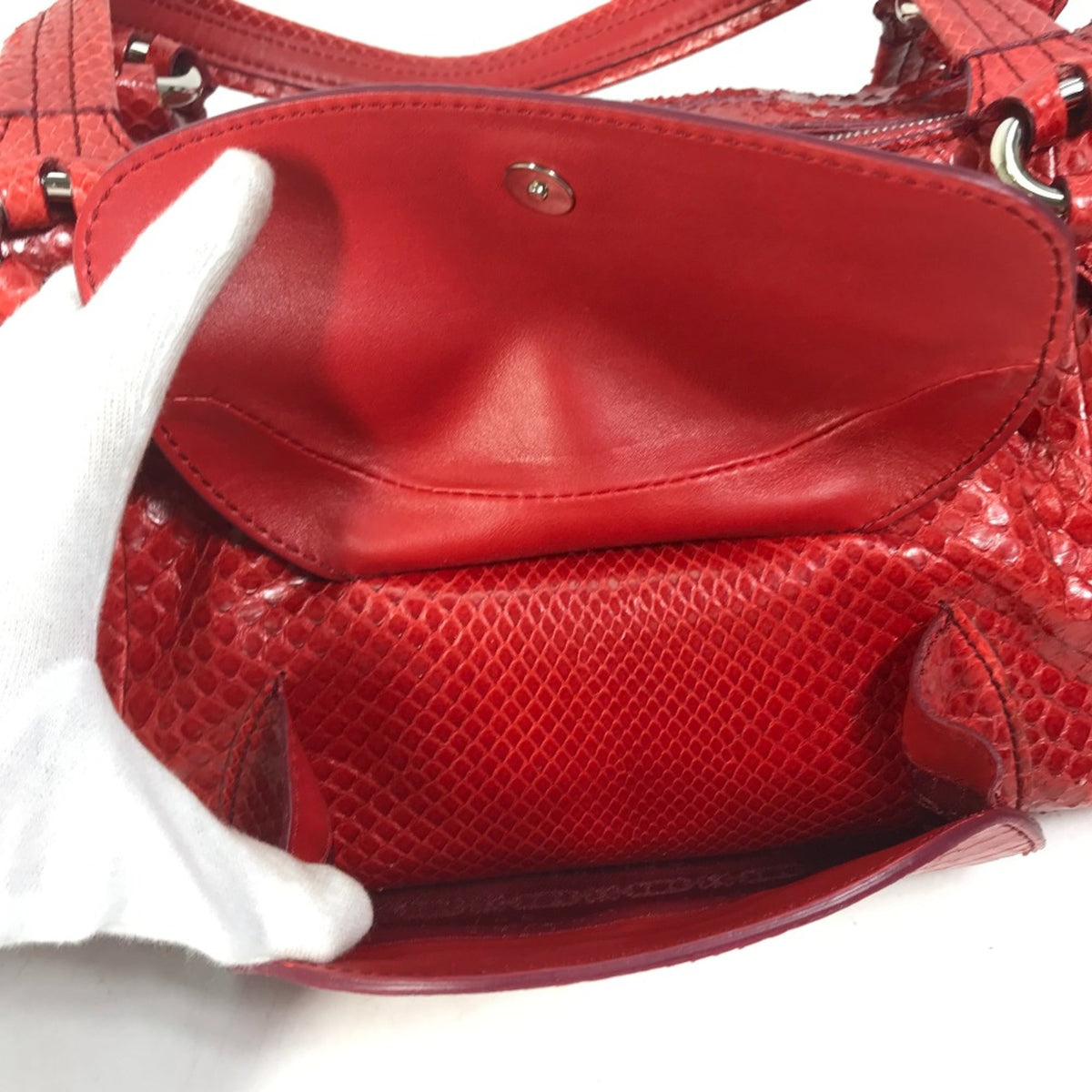 Celine Red Other Boston Bag (Pre-Owned)