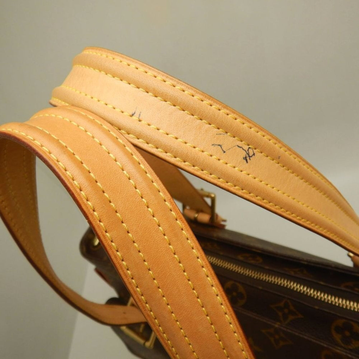 Louis Vuitton Brown Monogram Canvas Tote Bag (Pre-Owned)