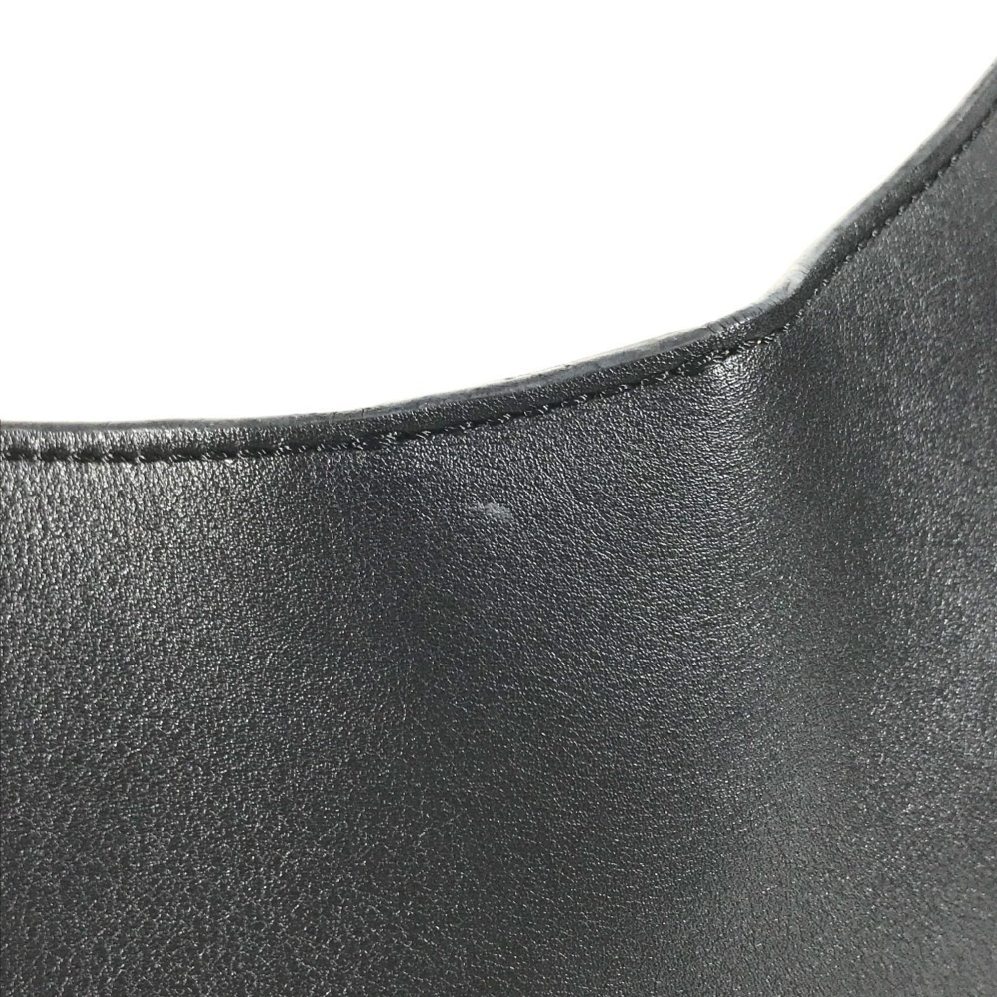 Loewe Black Leather Handbag Shoulder Bag (Pre-Owned)
