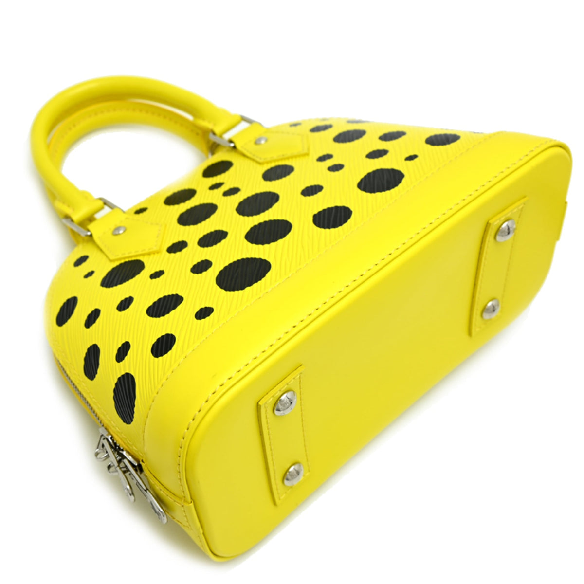 Louis Vuitton Jaune Noir Epi Leather Handbag (Pre-Owned)