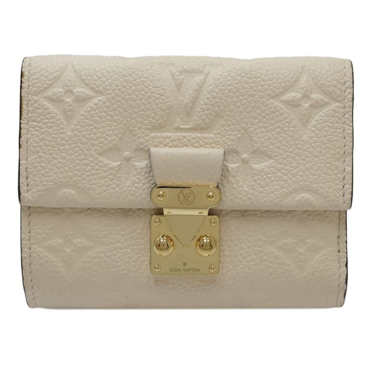 Louis Vuitton Monogram Empreinte Leather Wallet (Tri-Fold) (Pre-Owned)