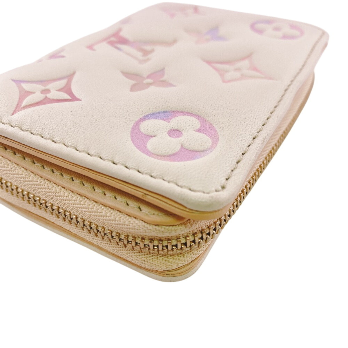 Louis Vuitton Monogram Empreinte Pink Leather Wallet (Bi-Fold) (Pre-Owned)