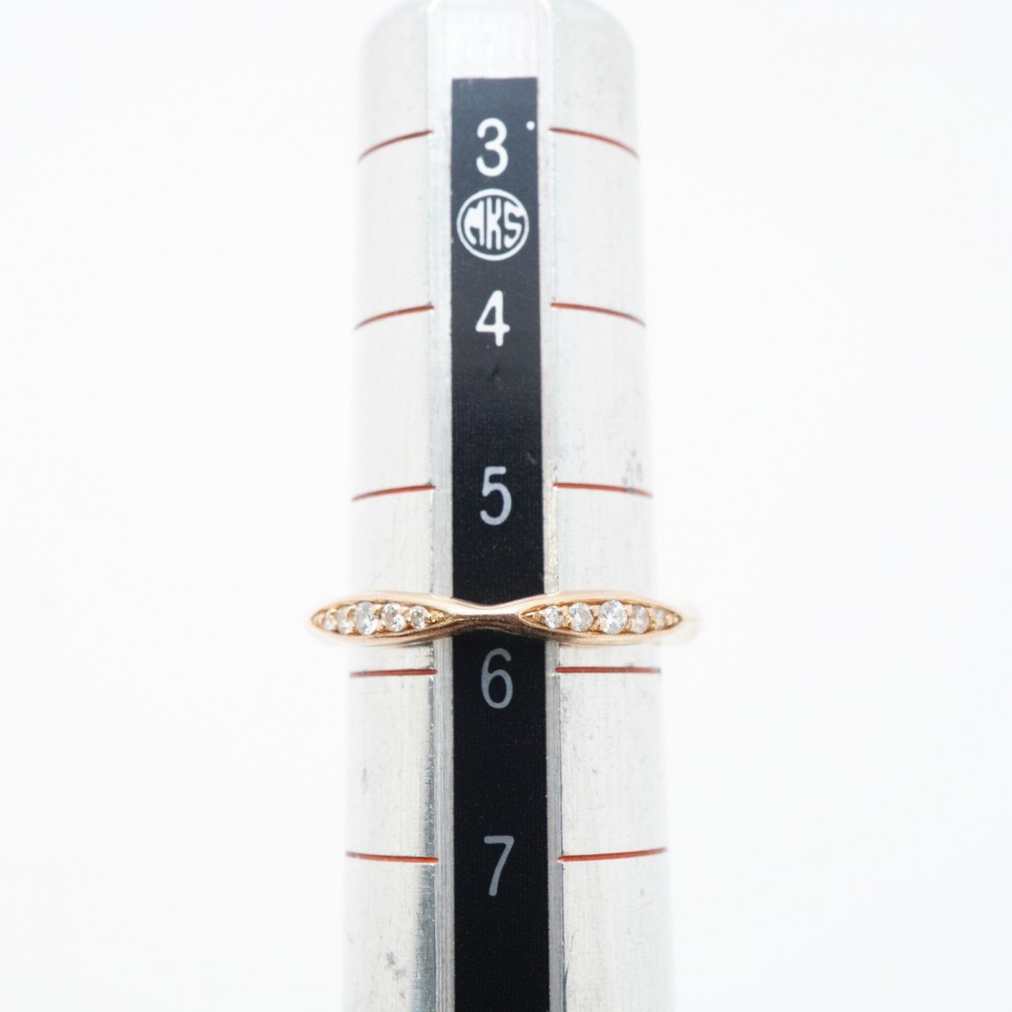 Chanel Pink Gold (18K) Band Ring (Pre-Owned)