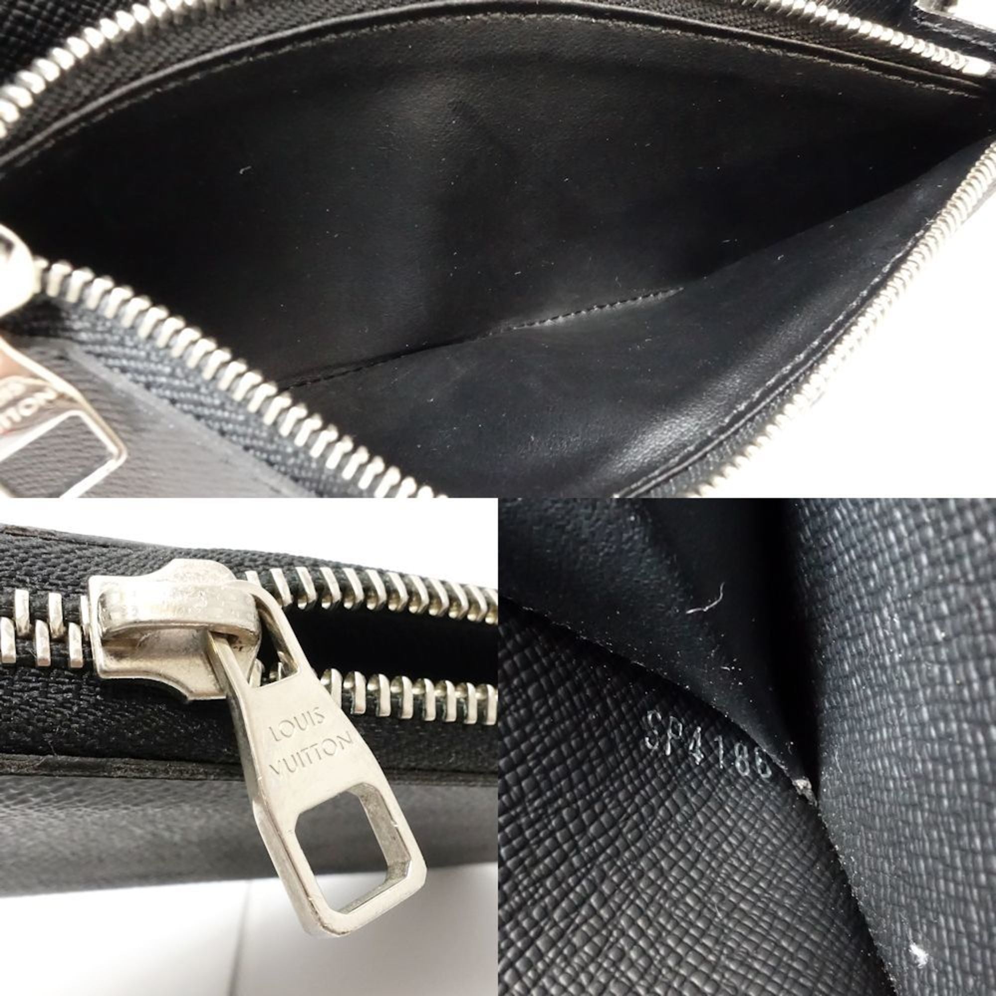 Louis Vuitton Damier Graphite Noir Damier Graphite Long Wallet (Bi-Fold) (Pre-Owned)