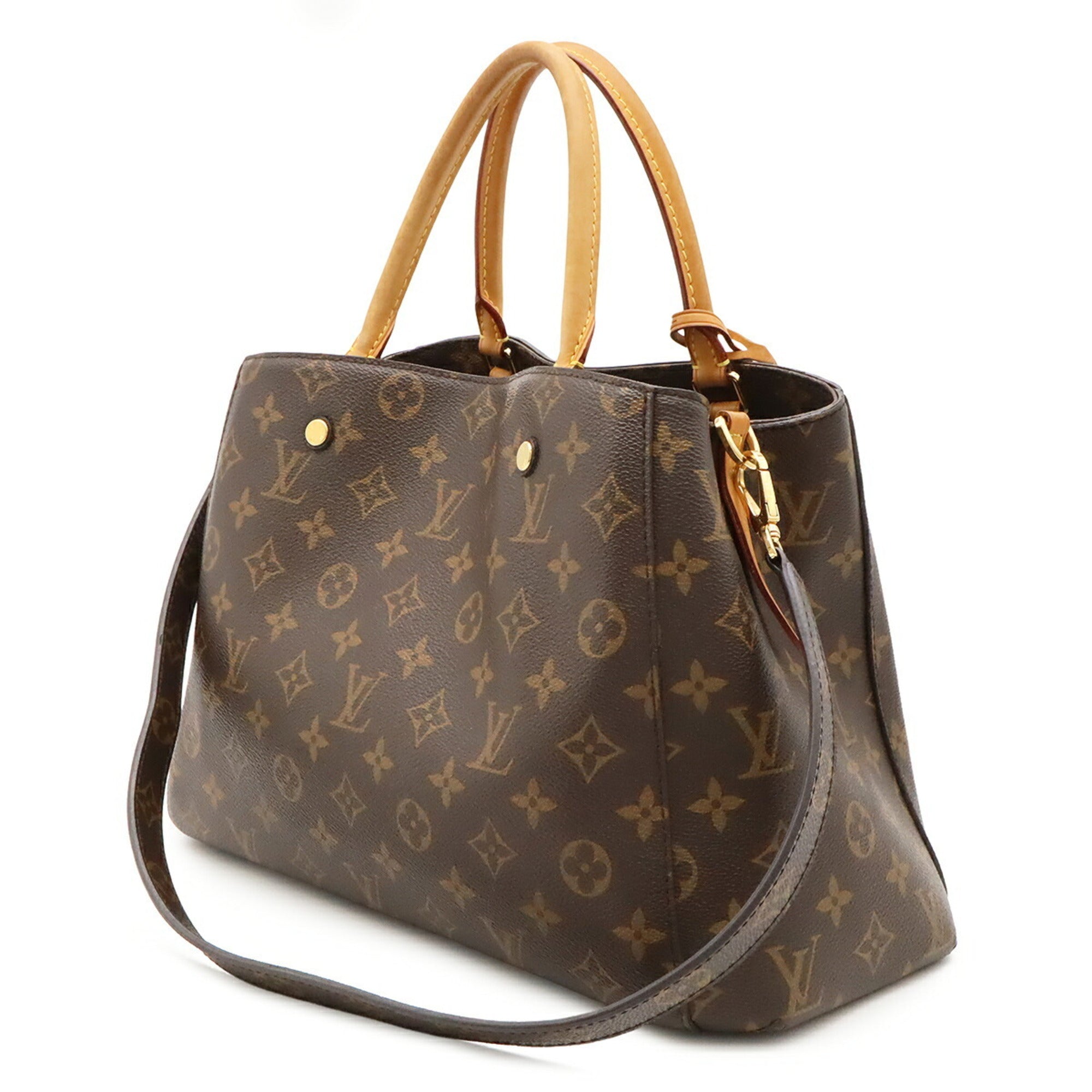 Louis Vuitton Monogram Brown Monogram Handbag Shoulder Bag (Pre-Owned)