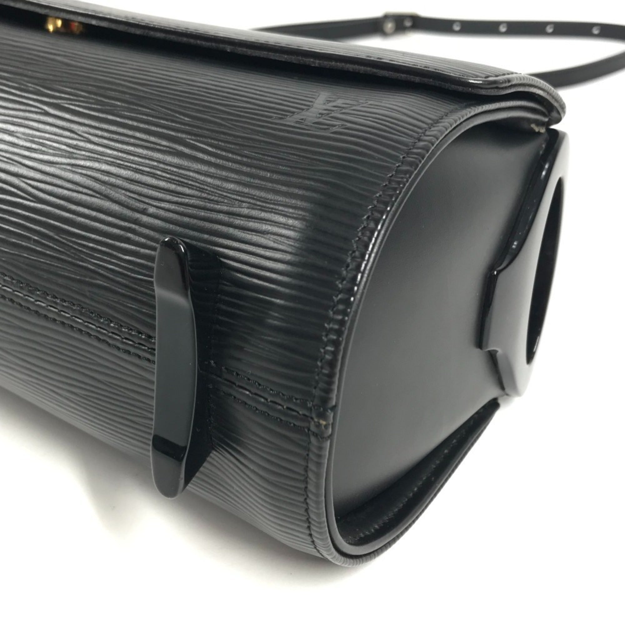 Louis Vuitton Epi Black Noir Epi Leather Shoulder Bag (Pre-Owned)