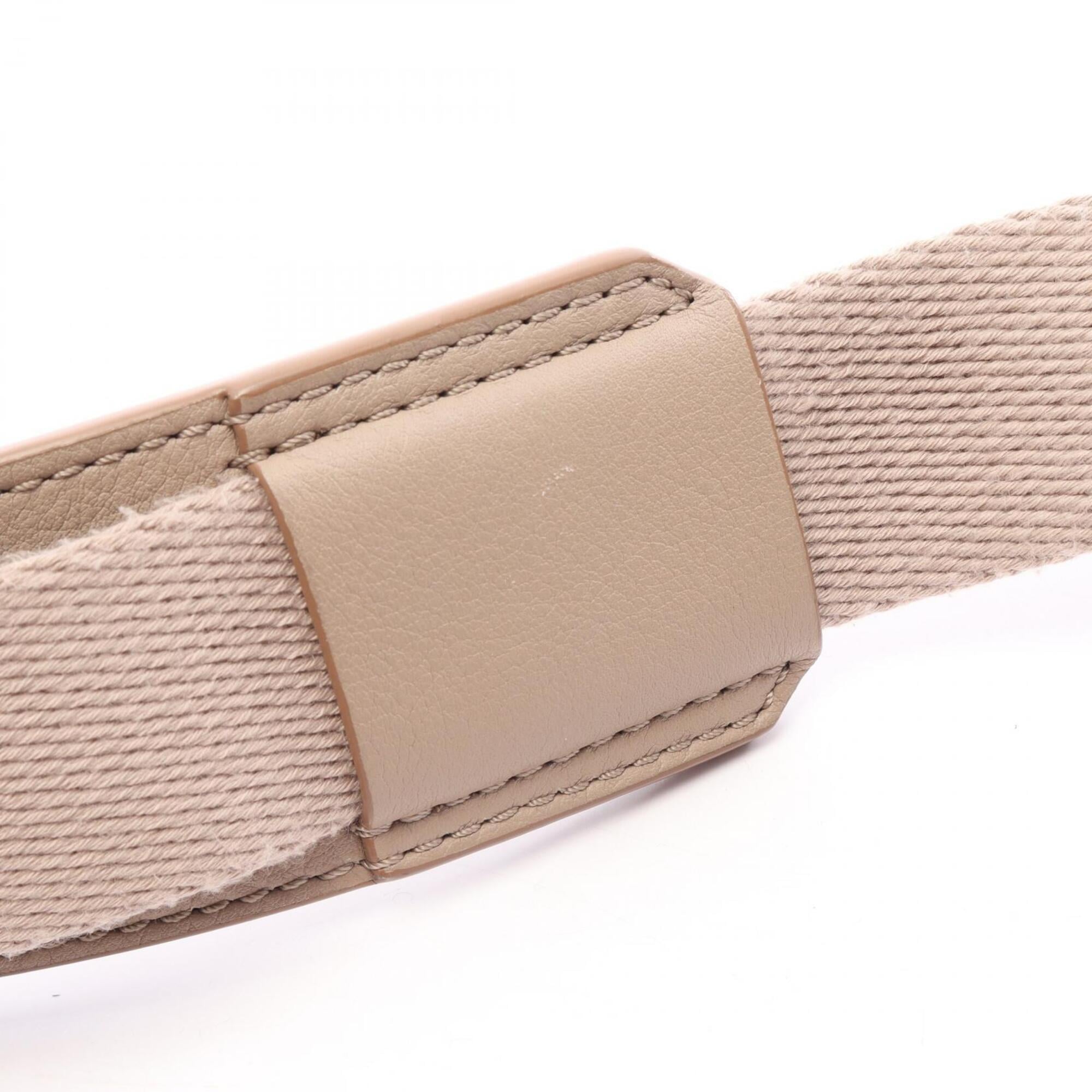 Loewe Beige Leather Handbag Messenger Bag Shoulder Bag (Pre-Owned)