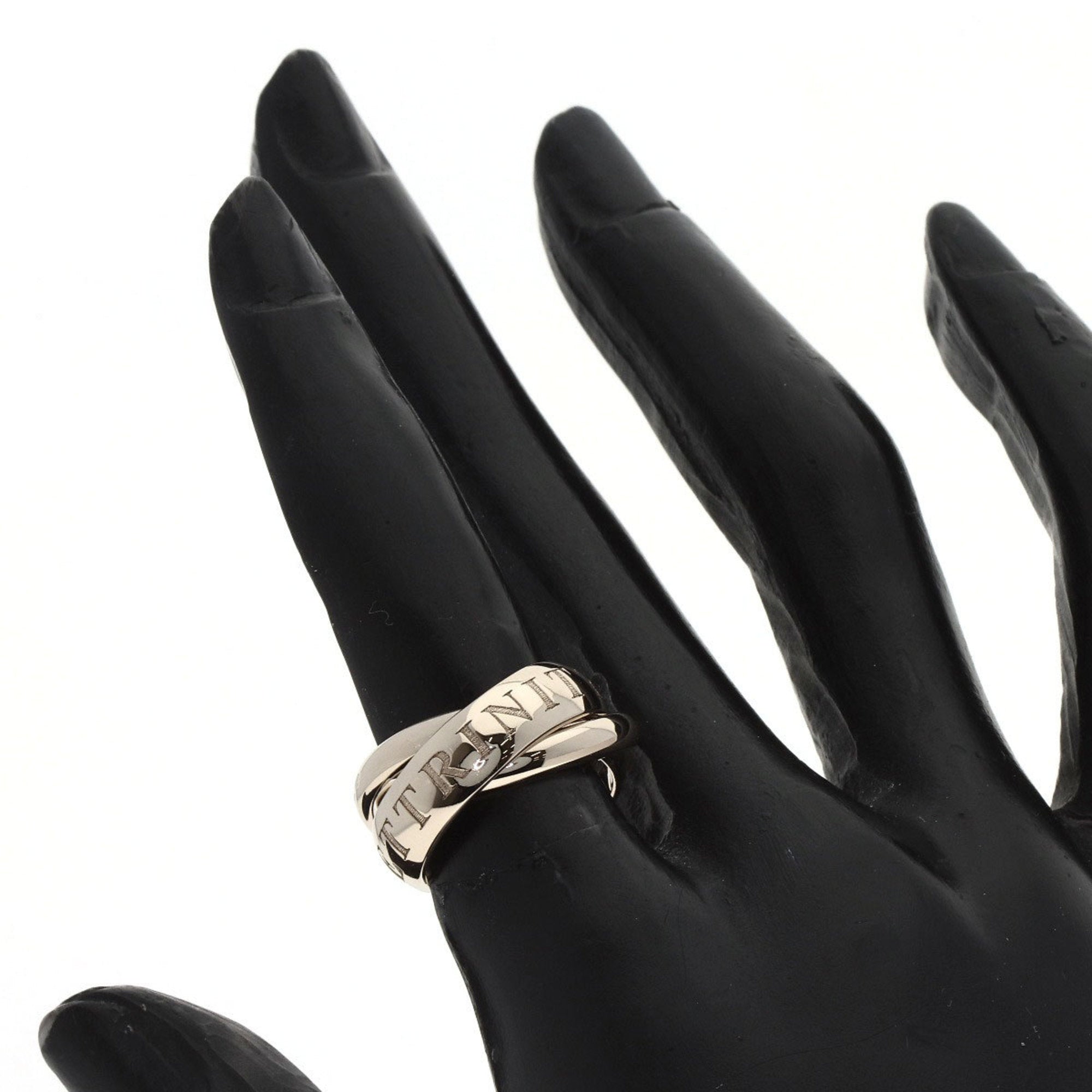 Cartier Trinity White White Gold (18K) Band Ring (Pre-Owned)