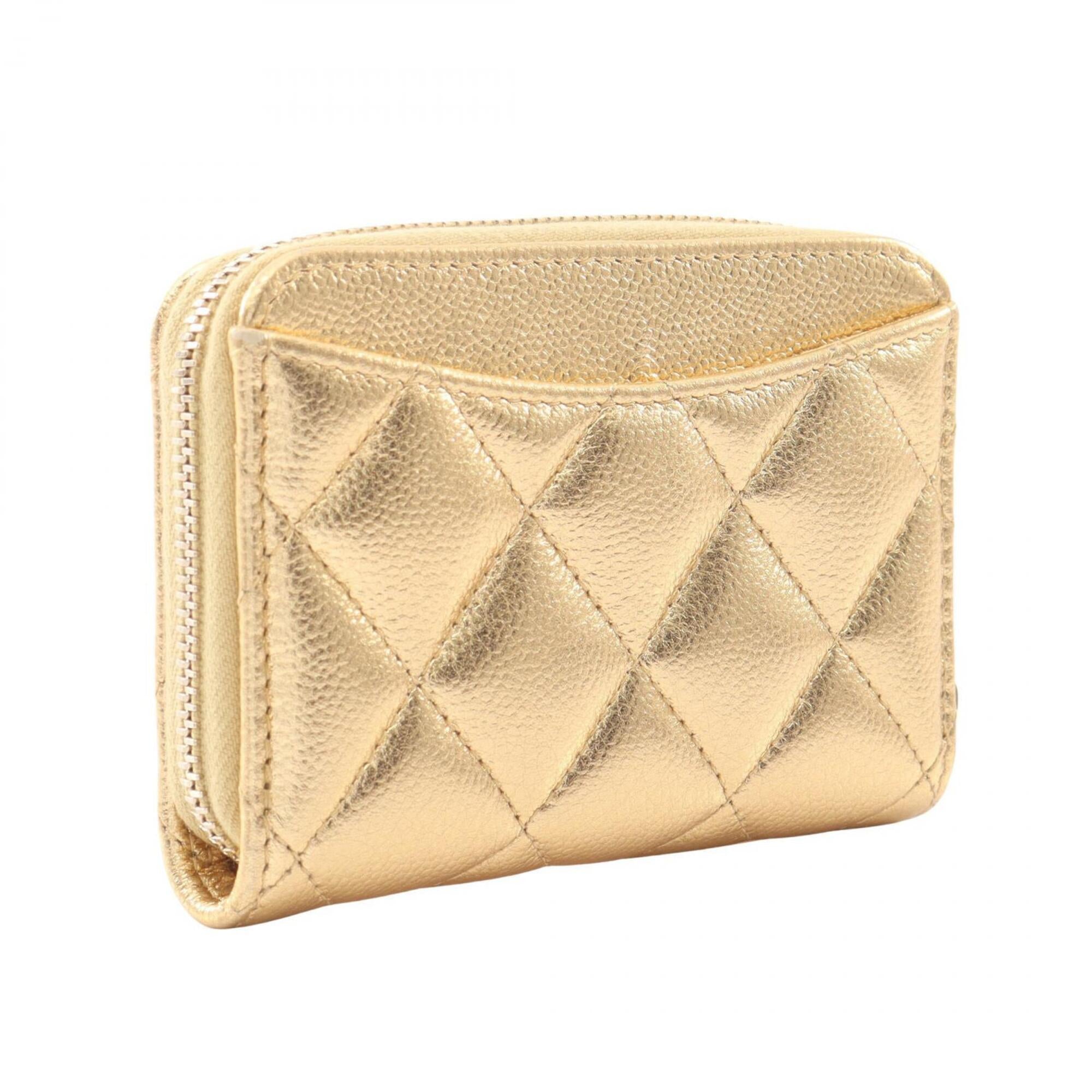 Chanel Grained Calfskin Coin Purse/Coin Case (Pre-Owned)