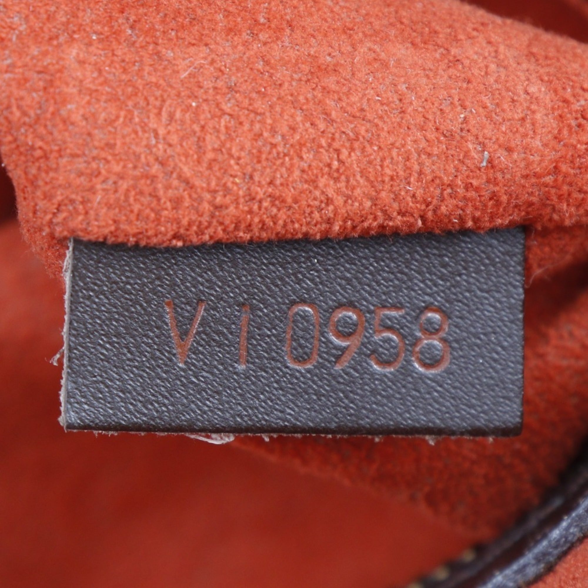 Louis Vuitton Damier Brown Damier Canvas Handbag (Pre-Owned)