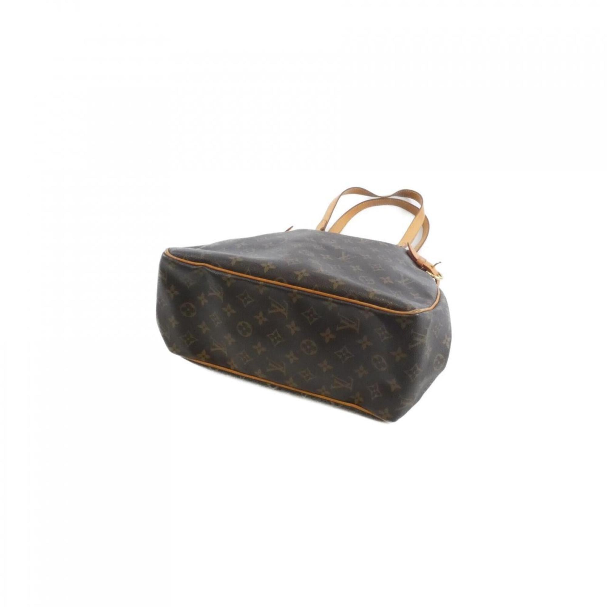 Louis Vuitton Brown Coated Canvas Handbag (Pre-Owned)