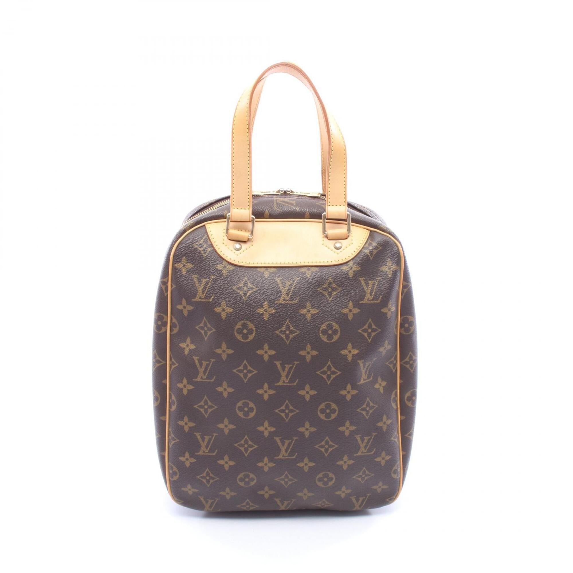 Louis Vuitton Brown Coated Canvas Pvc Leather Monogram Handbag (Pre-Owned)