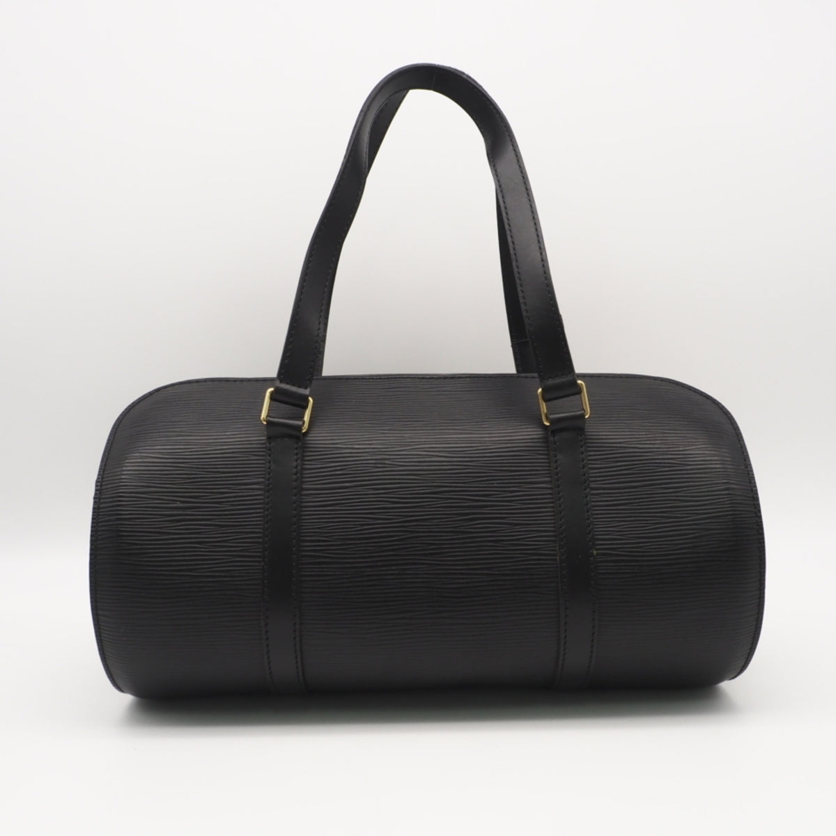 Louis Vuitton Epi Black Noir Leather Handbag (Pre-Owned)