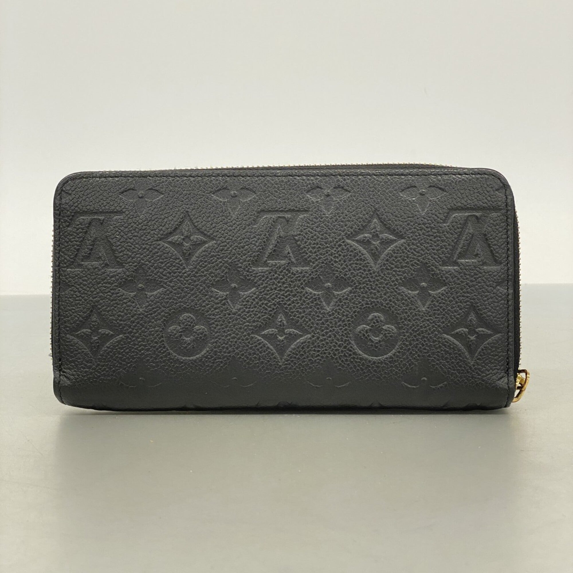 Louis Vuitton Noir Long Wallet (Bi-Fold) (Pre-Owned)