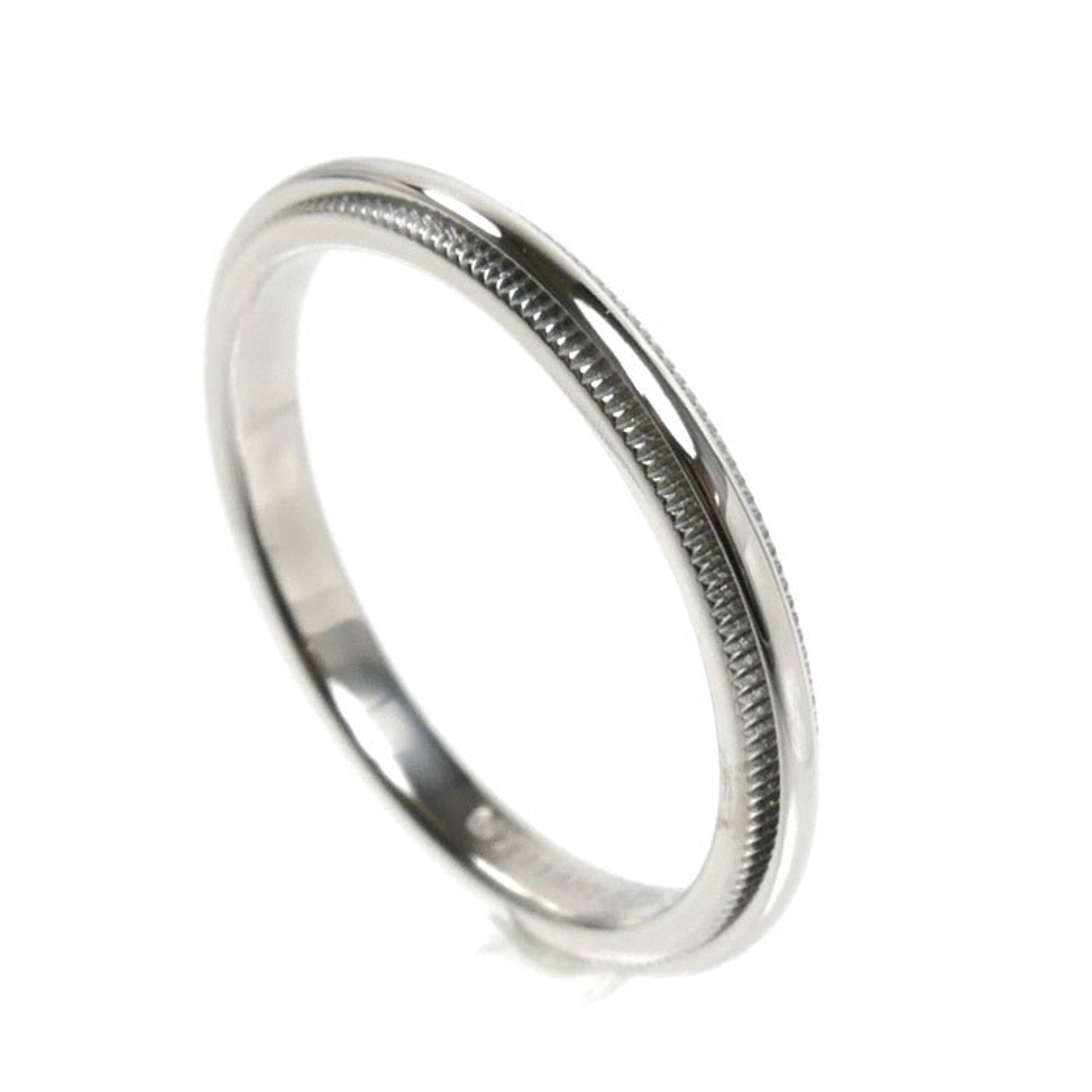 Tiffany Platinum 950 Band Ring (Pre-Owned)