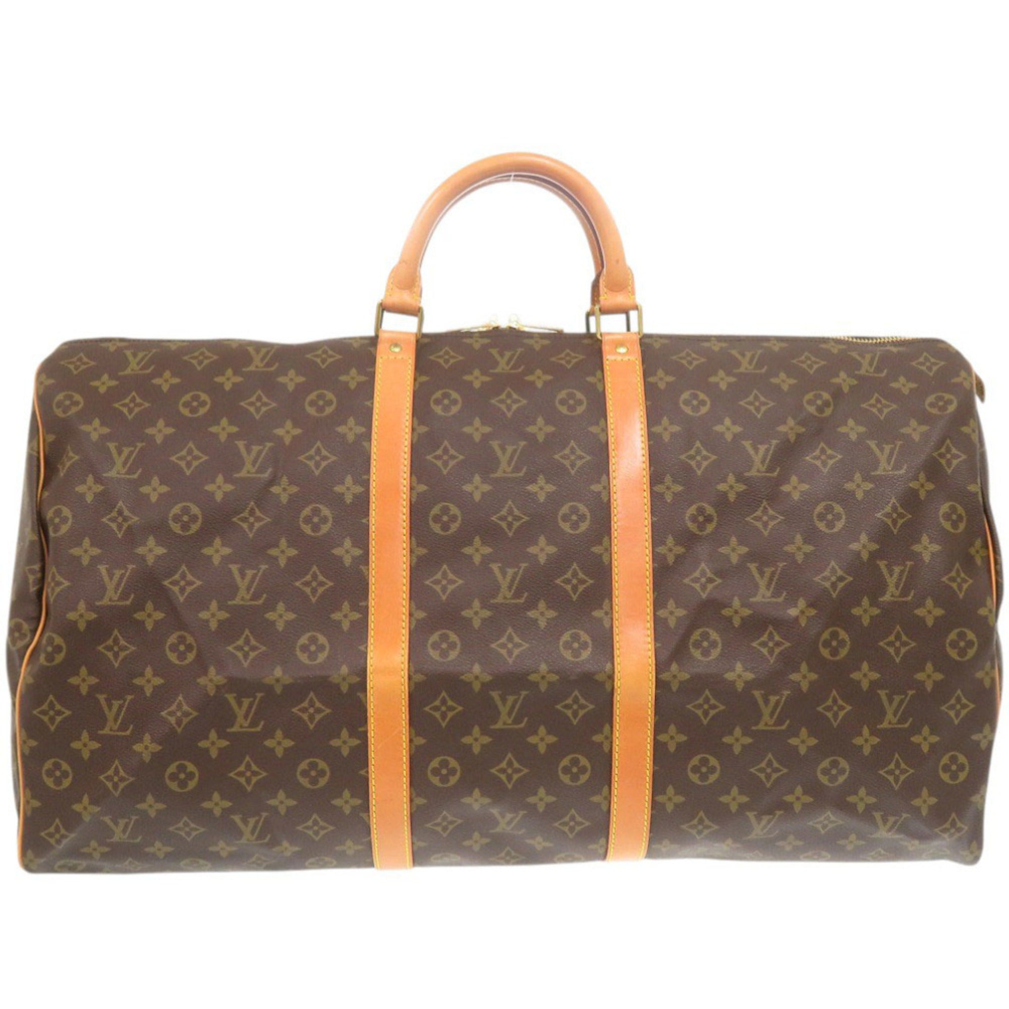 Louis Vuitton Brown Monogram Monogram Boston Bag (Pre-Owned)