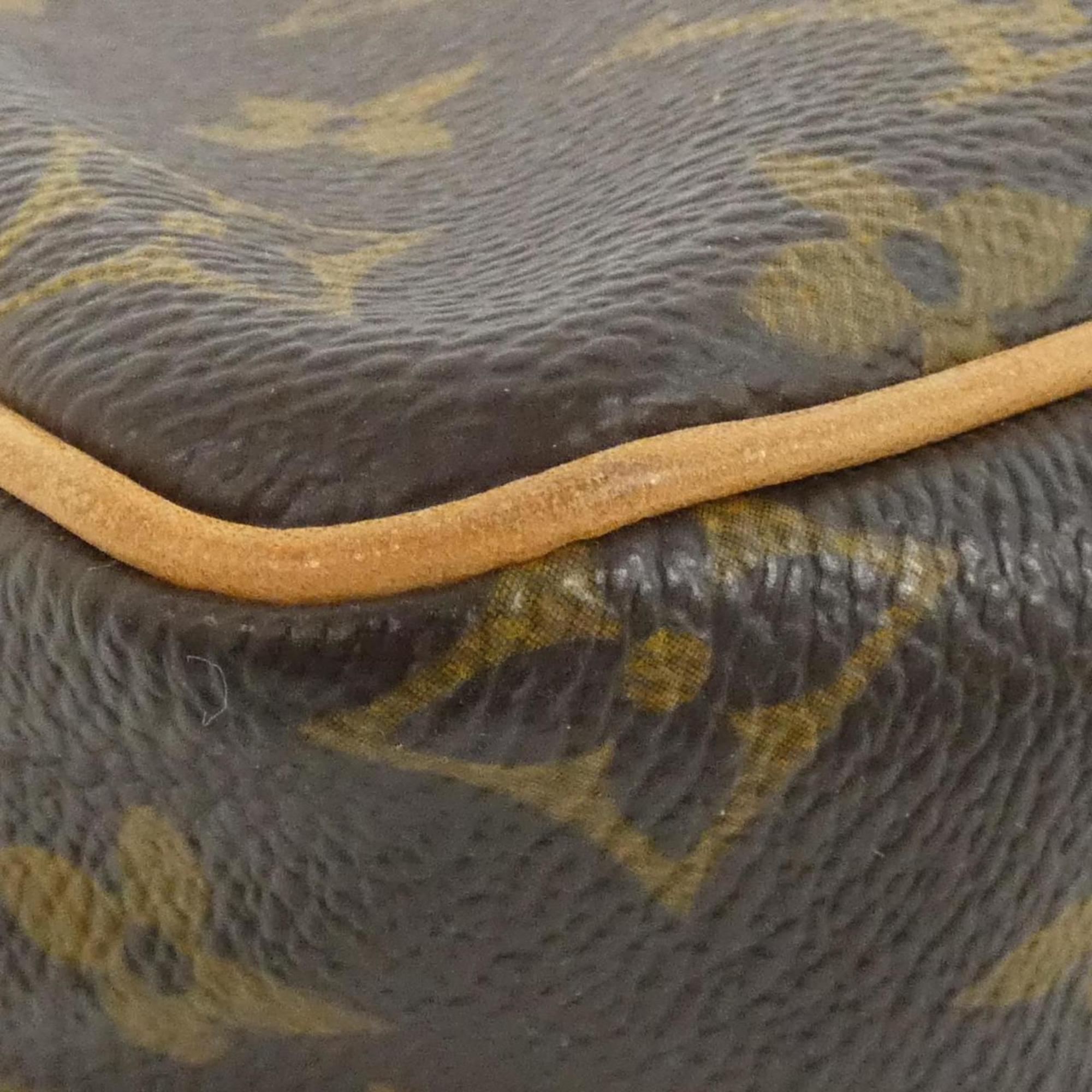 Louis Vuitton Brown Coated Canvas Shoulder Bag (Pre-Owned)
