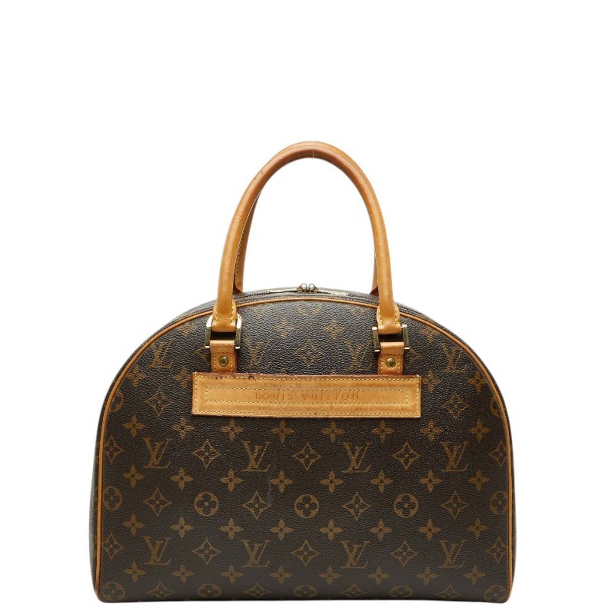 Louis Vuitton Brown Pvc Leather Handbag (Pre-Owned)