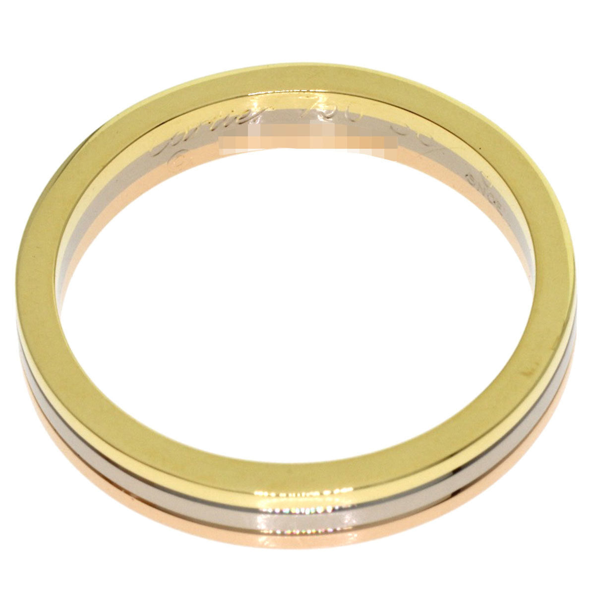 Cartier Yellow Gold (18K) Pink Gold (18K) White Gold (18K) Band Ring (Pre-Owned)