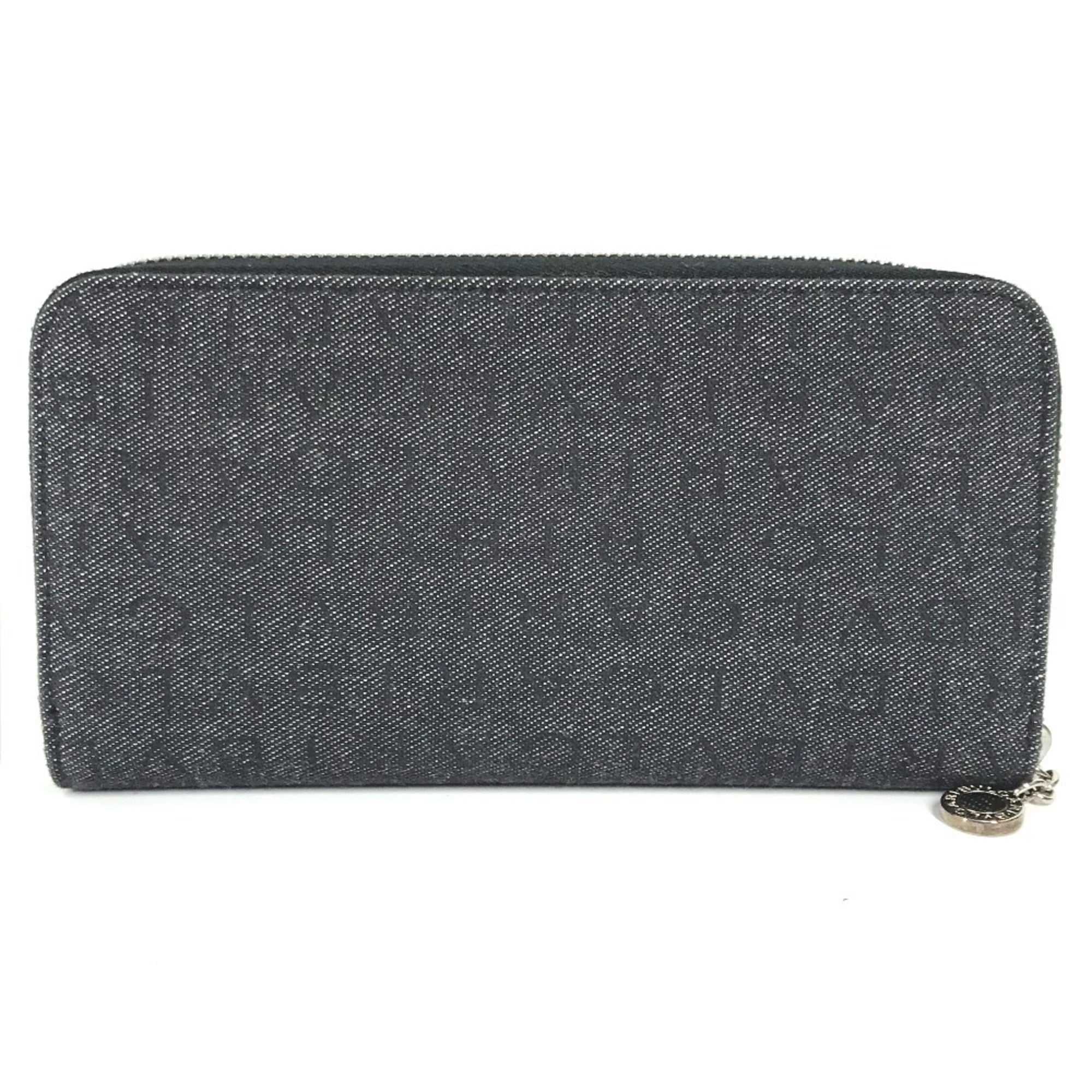 Bvlgari Bvlgari Bvlgari Blue Denim Long Wallet (Bi-Fold) (Pre-Owned)
