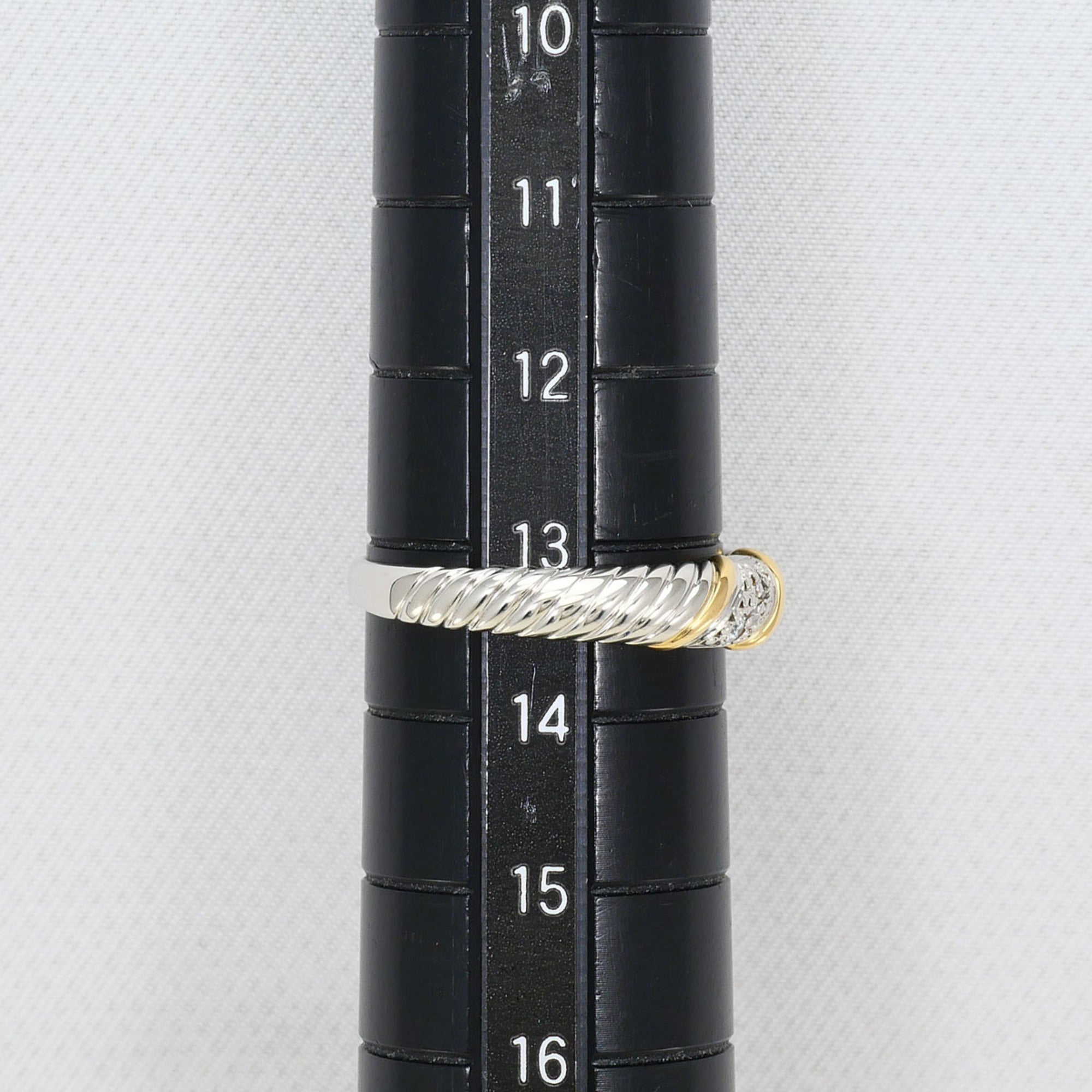 Unbranded Platinum Yellow Gold Yellow Gold (18K) Platinum 900 Band Ring (Pre-Owned)