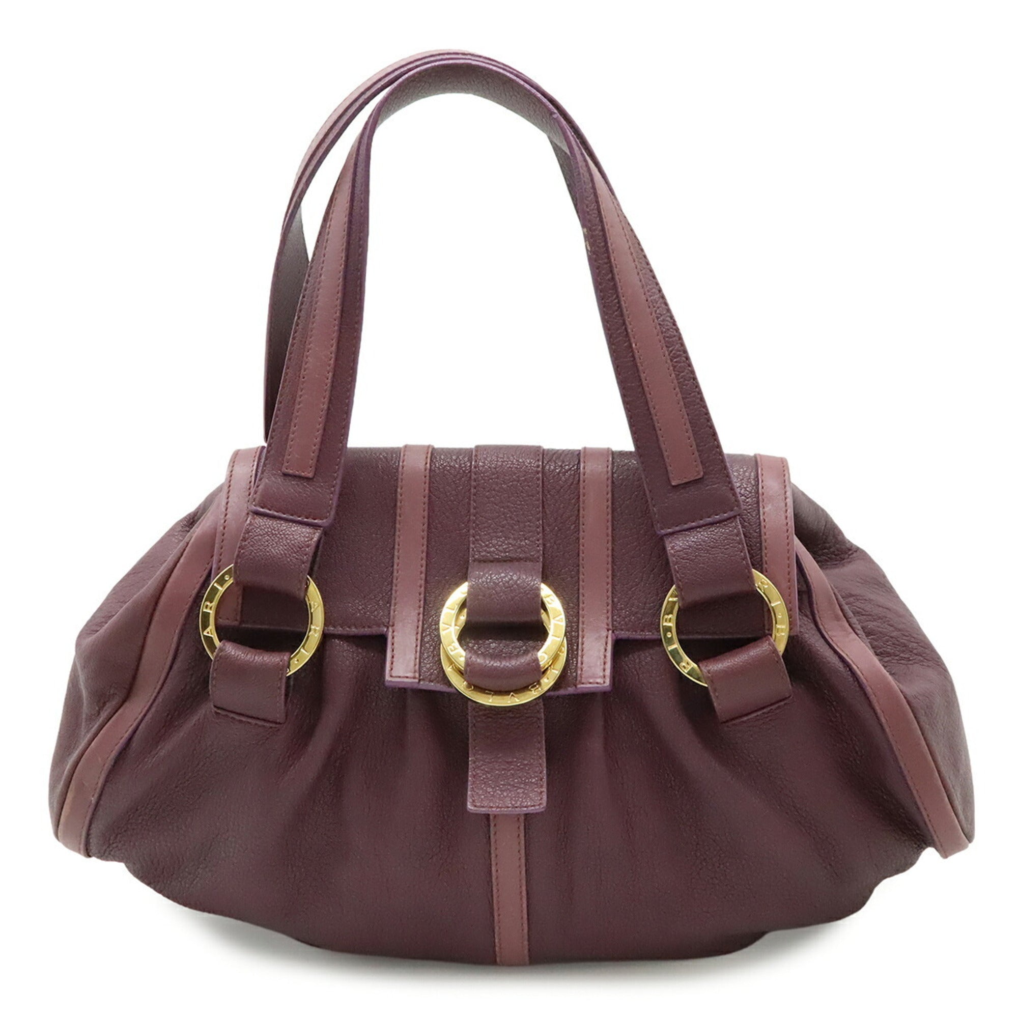 Bvlgari Purple Handbag Shoulder Bag (Pre-Owned)