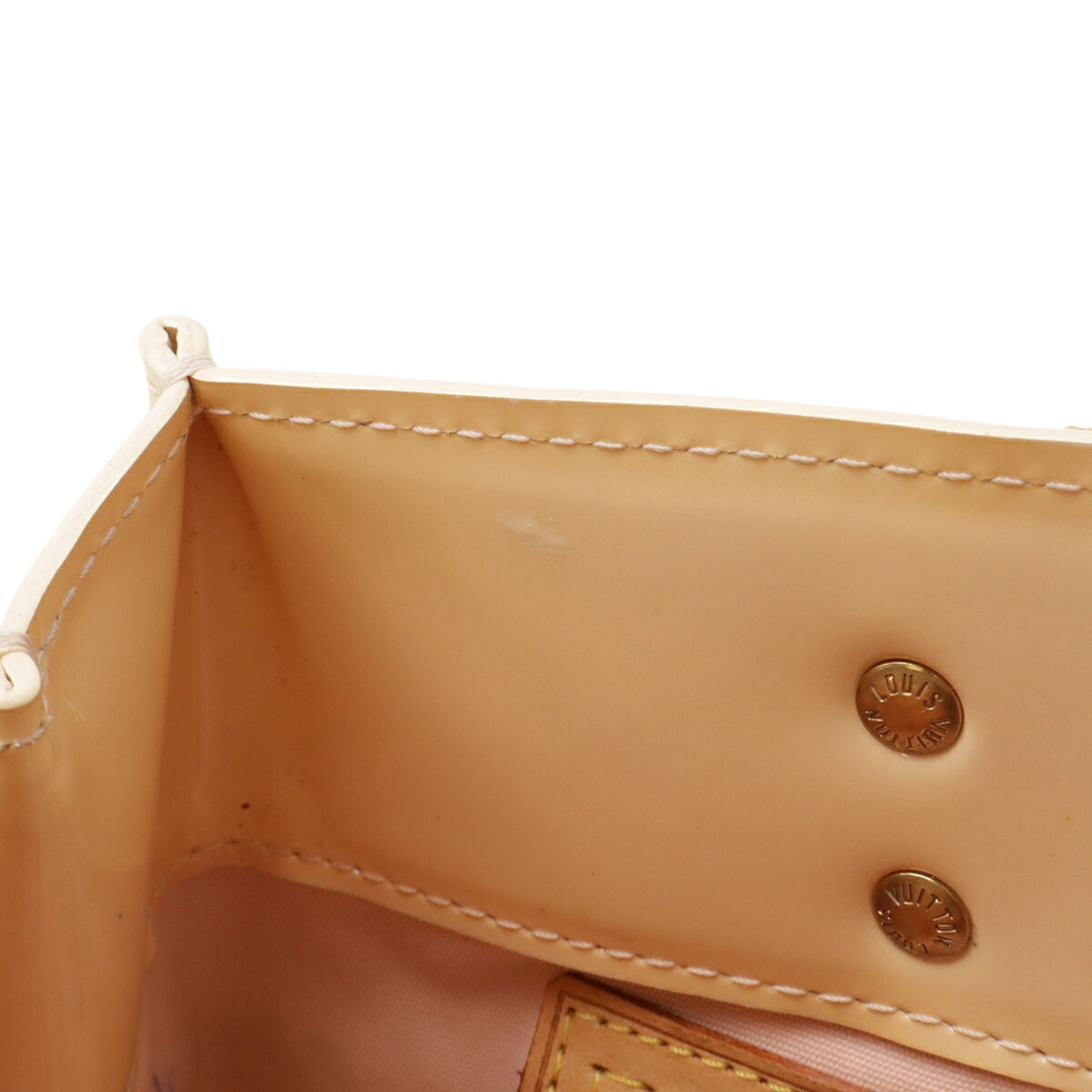 Louis Vuitton Monogram Vernis Marshmallow Pink Handbag Tote Bag (Pre-Owned)
