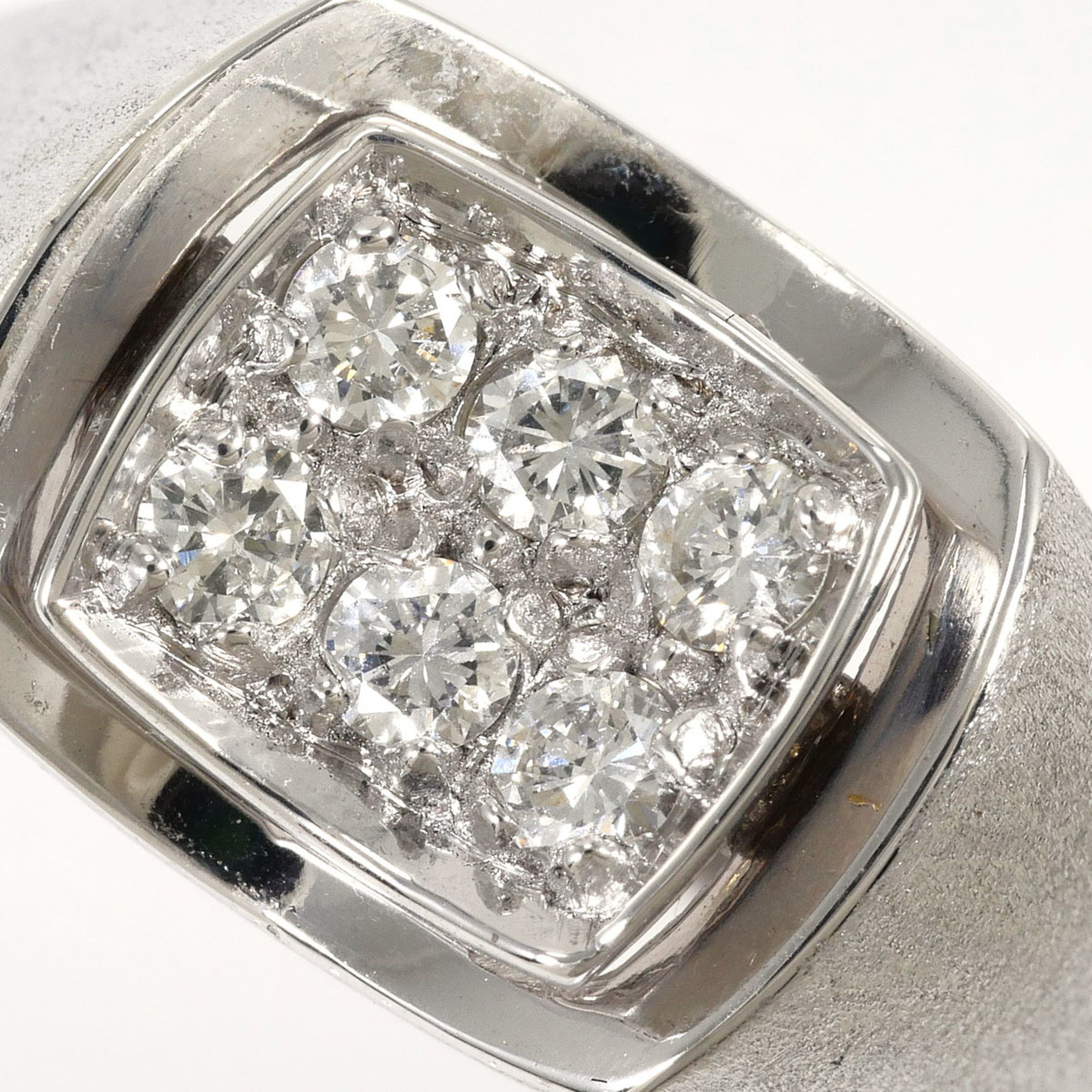 Unbranded White Gold White Gold (18K) Band Ring (Pre-Owned)