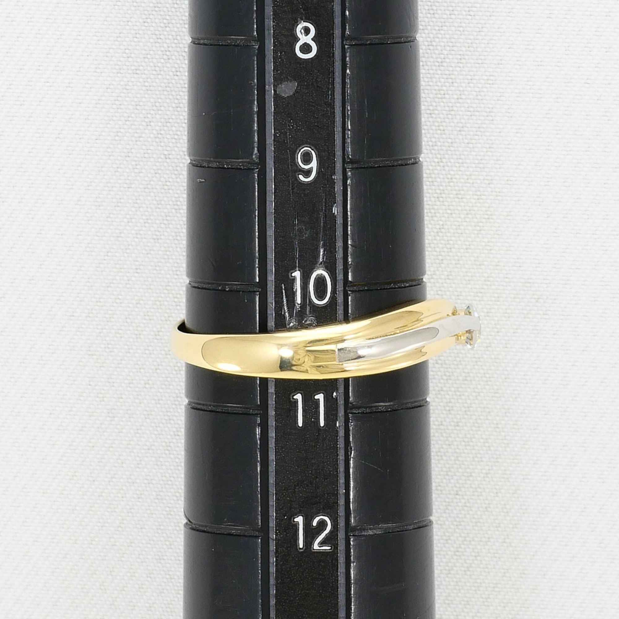 Unbranded Platinum Yellow Gold Yellow Gold (18K) Platinum 900 Band Ring (Pre-Owned)