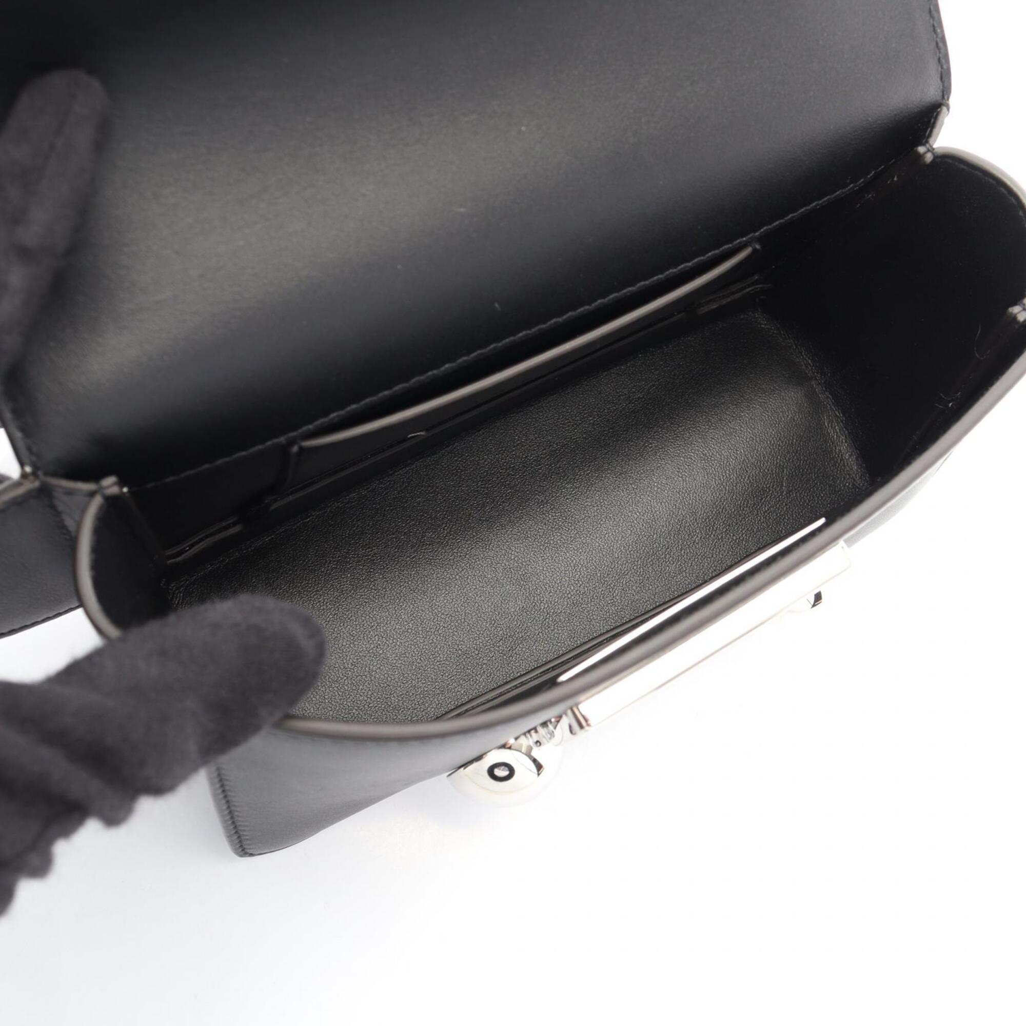 Marni Black Leather Fanny Pack (Pre-Owned)