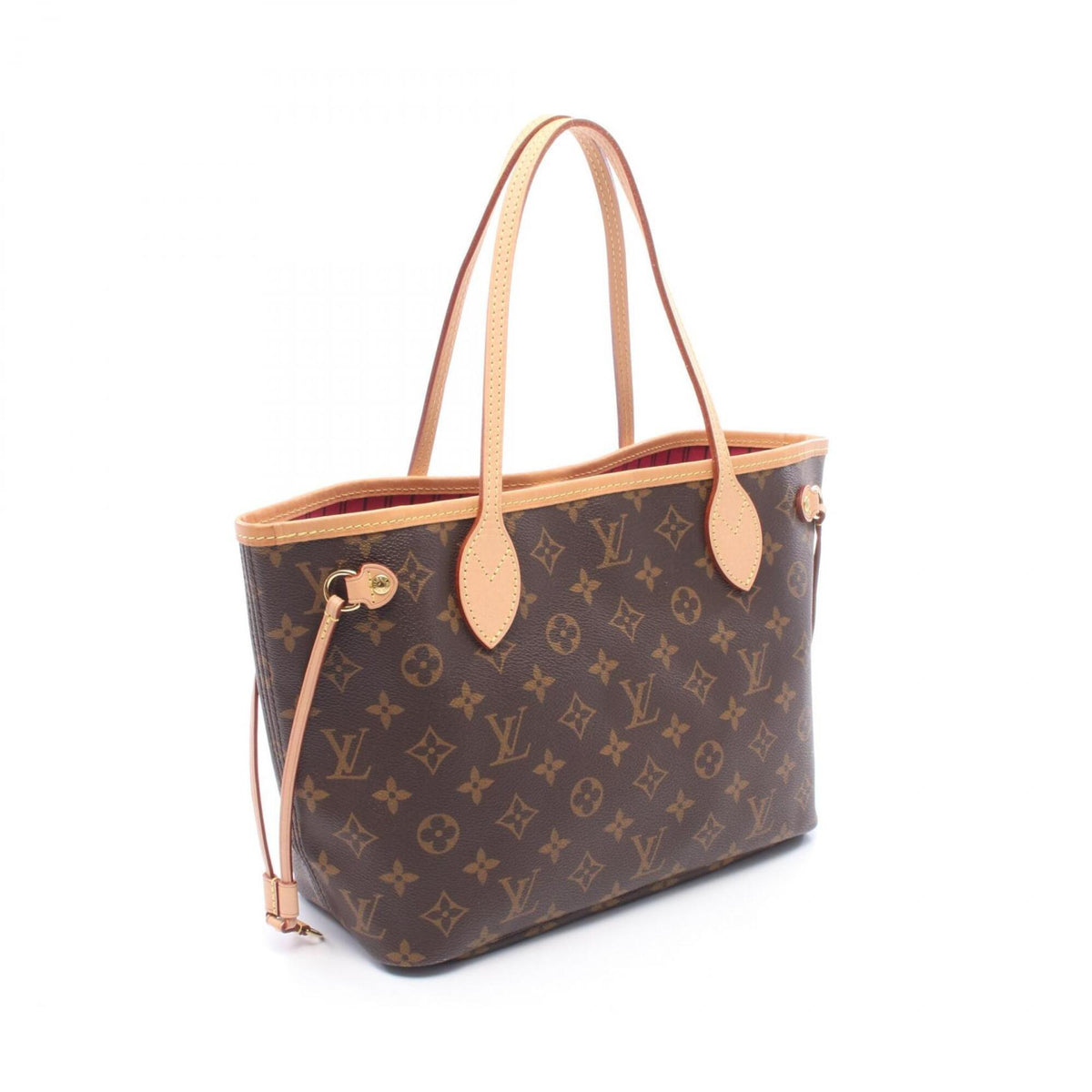 Louis Vuitton Brown Coated Canvas Pvc Monogram Leather Handbag Tote Bag (Pre-Owned)
