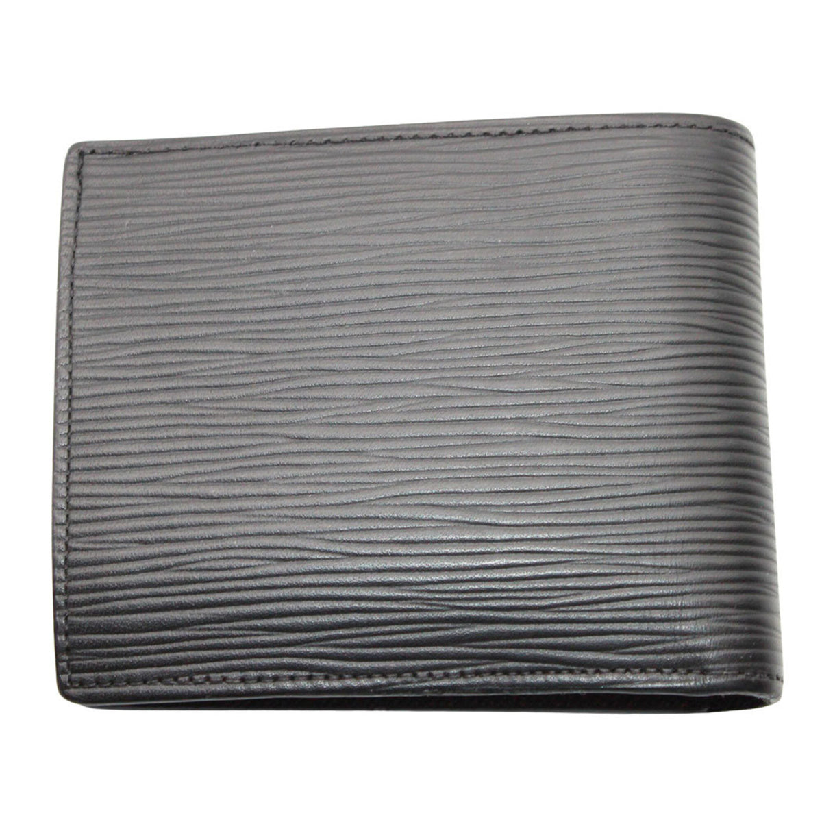 Louis Vuitton Black Monogram Eclipse Noir Epi Leather Wallet (Bi-Fold) (Pre-Owned)