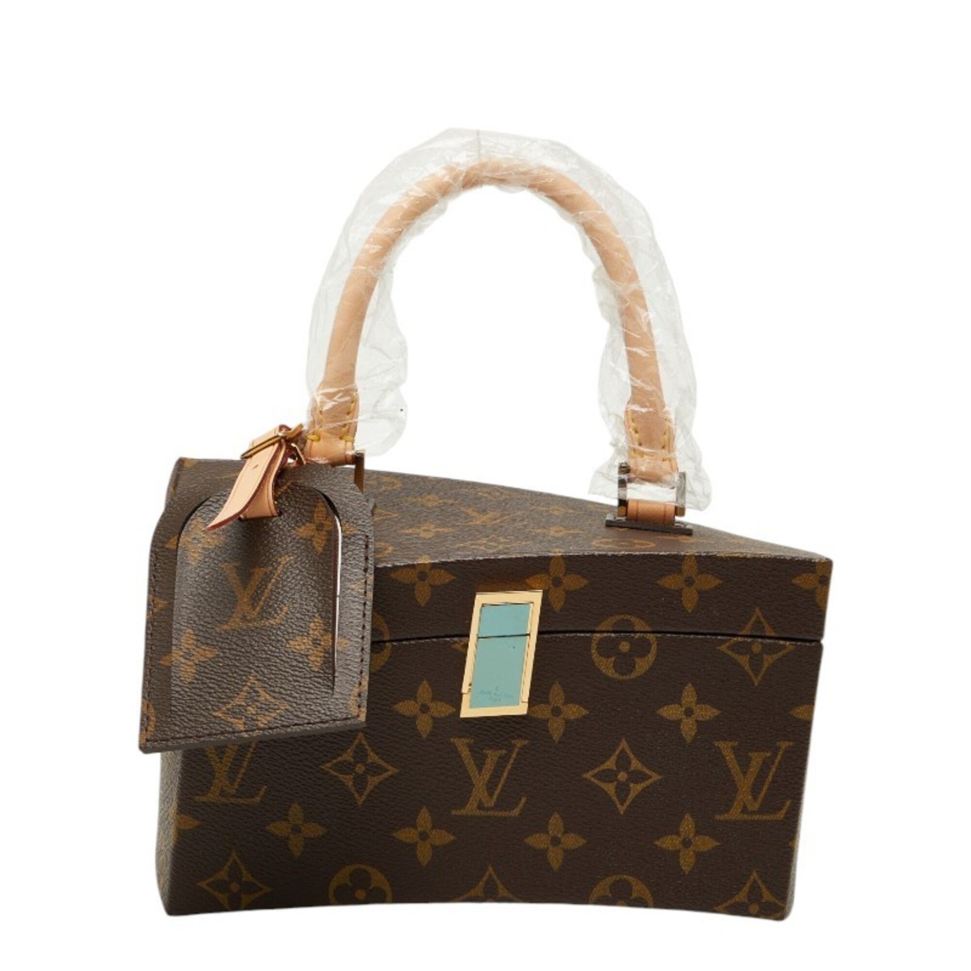 Louis Vuitton Brown Pvc Leather Shoulder Bag (Pre-Owned)
