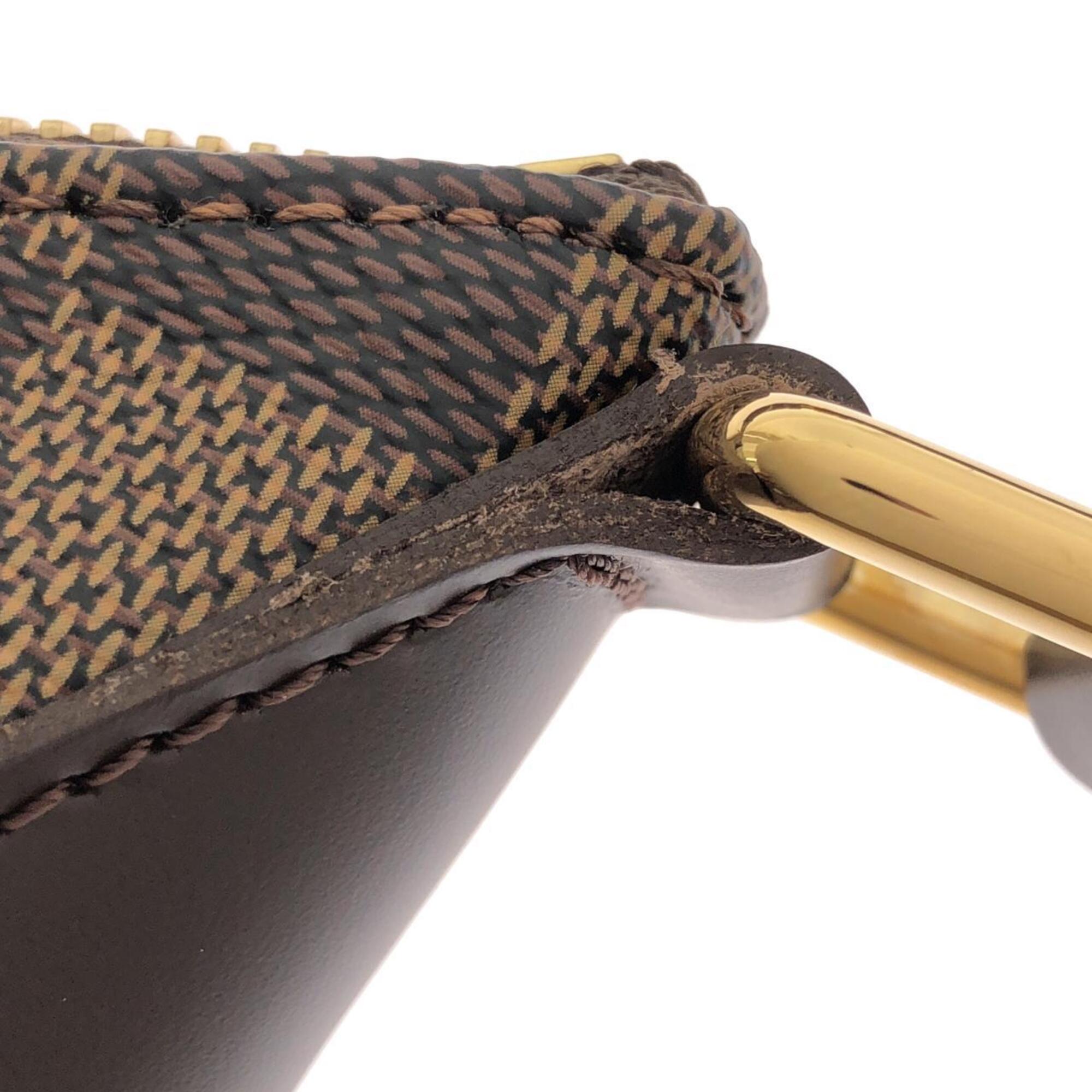 Louis Vuitton Brown Coated Canvas Shoulder Bag (Pre-Owned)