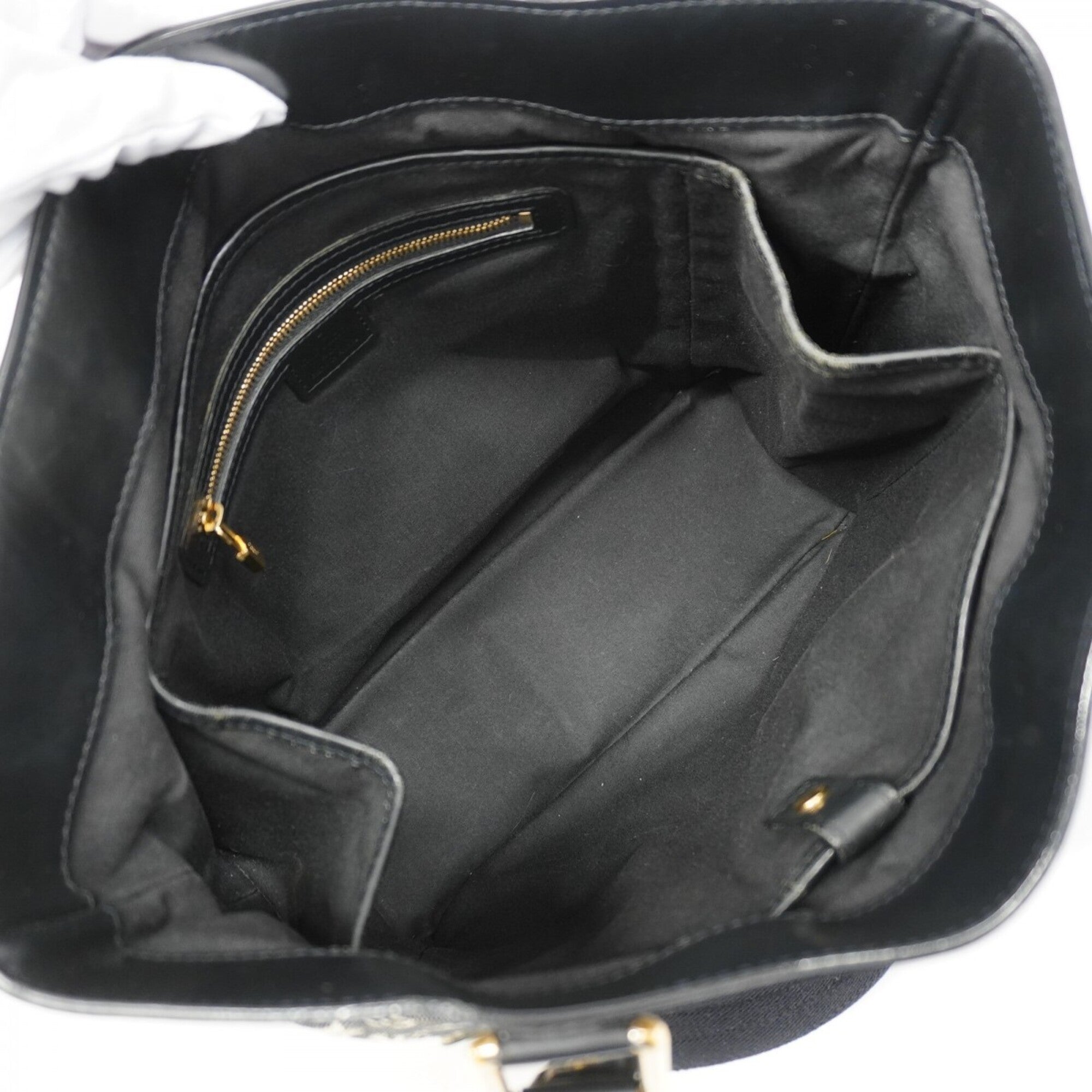 Louis Vuitton Noir Tote Bag (Pre-Owned)