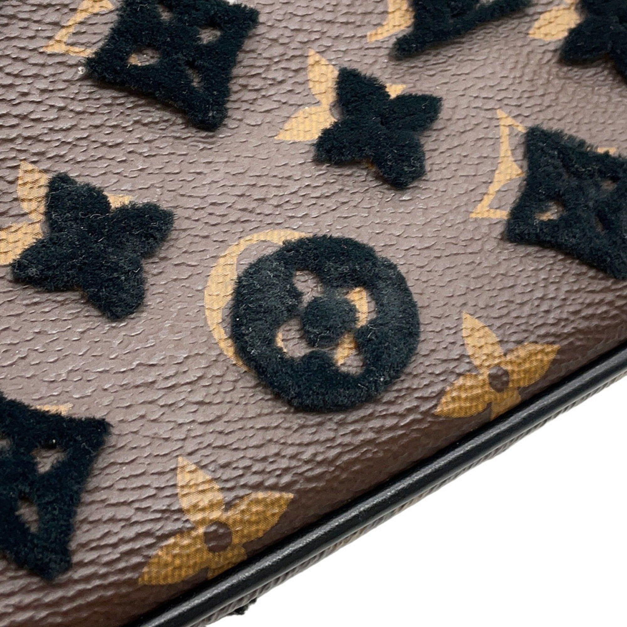 Louis Vuitton Monogram Tuffetage Black Monogram Noir Monogram Handbag Shoulder Bag (Pre-Owned)