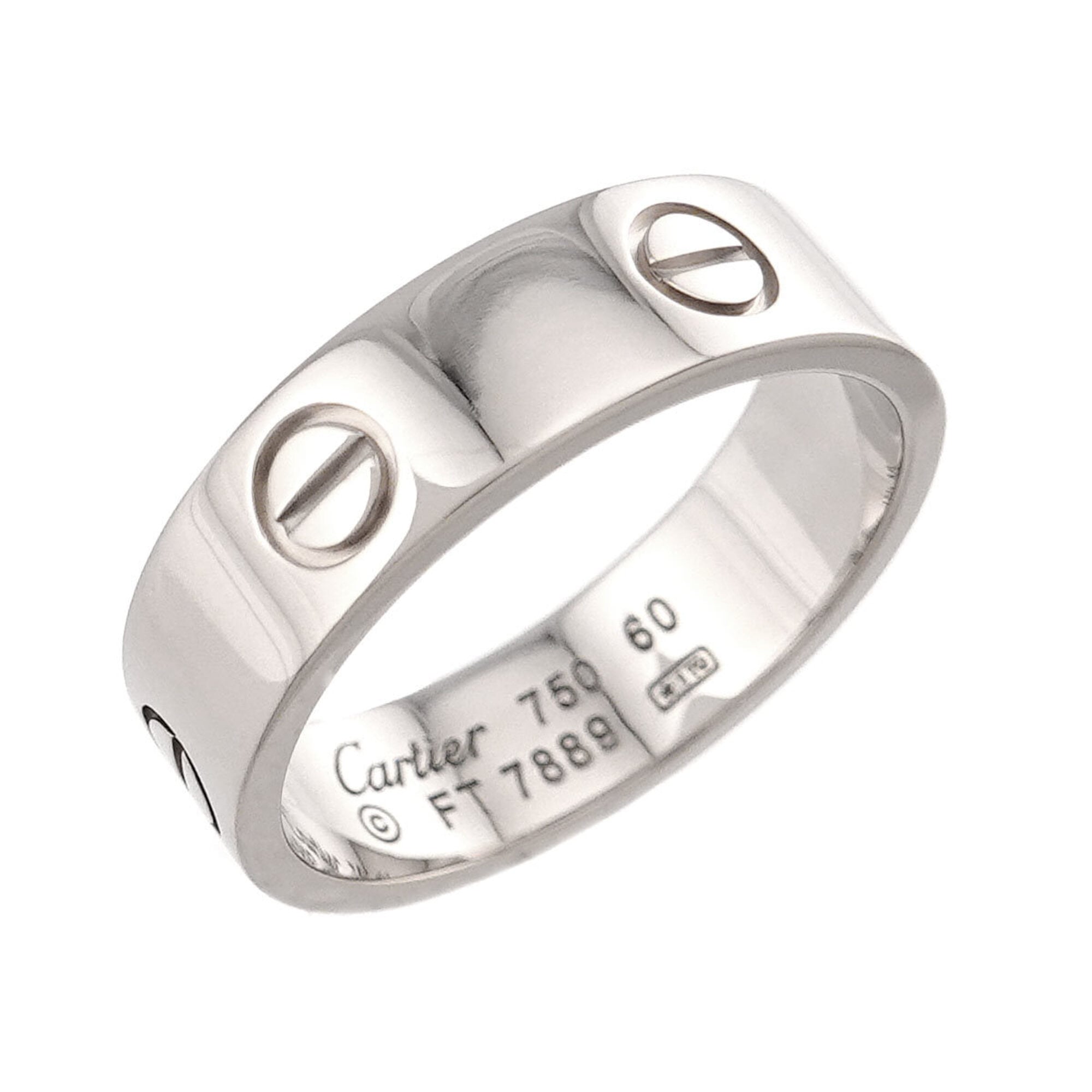 Cartier White Gold (18K) Band Ring (Pre-Owned)