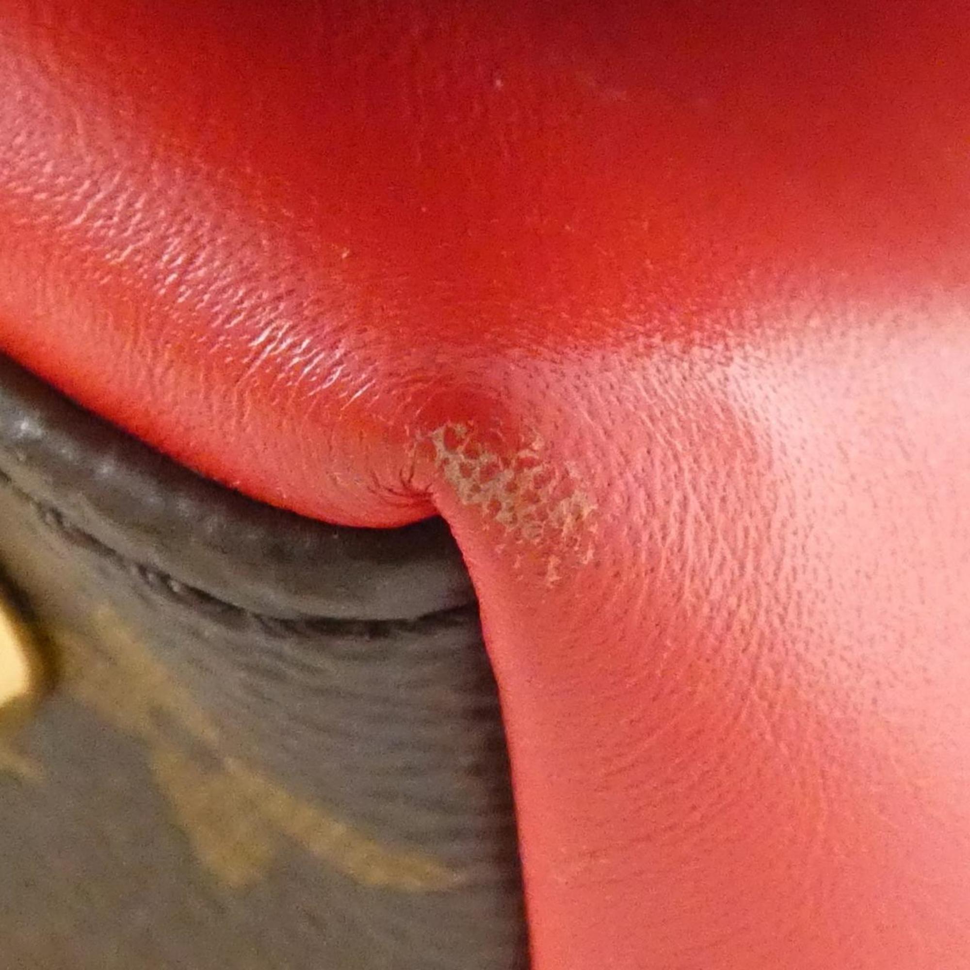 Louis Vuitton Monogram Marron Noir Rouge Coated Canvas Handbag (Pre-Owned)