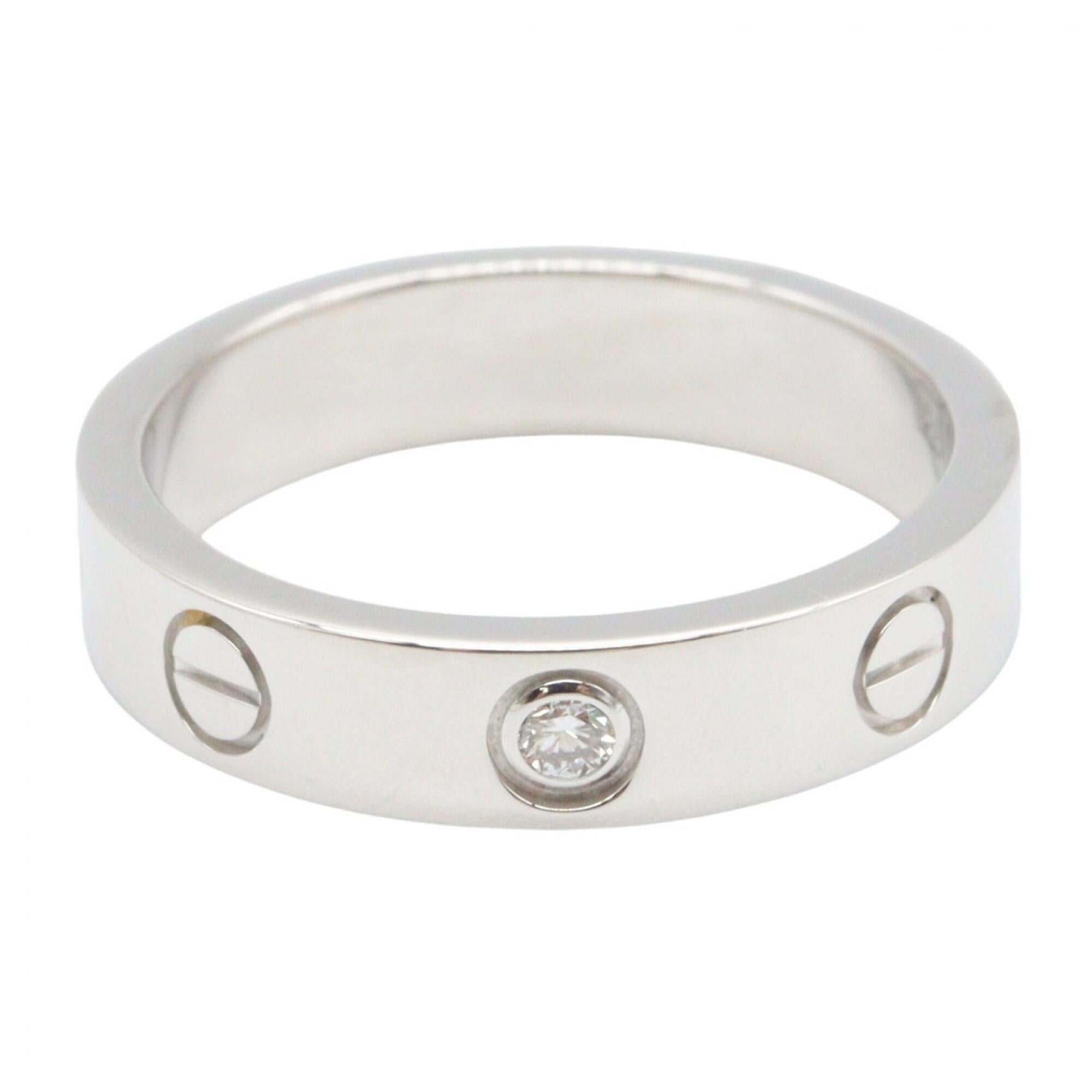 Cartier White Gold White Gold (18K) Band Ring (Pre-Owned)
