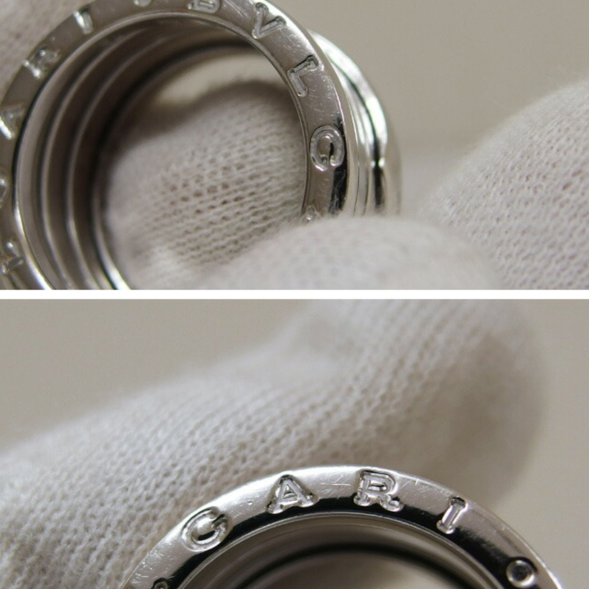 Bvlgari White Gold (18K) Band Ring (Pre-Owned)