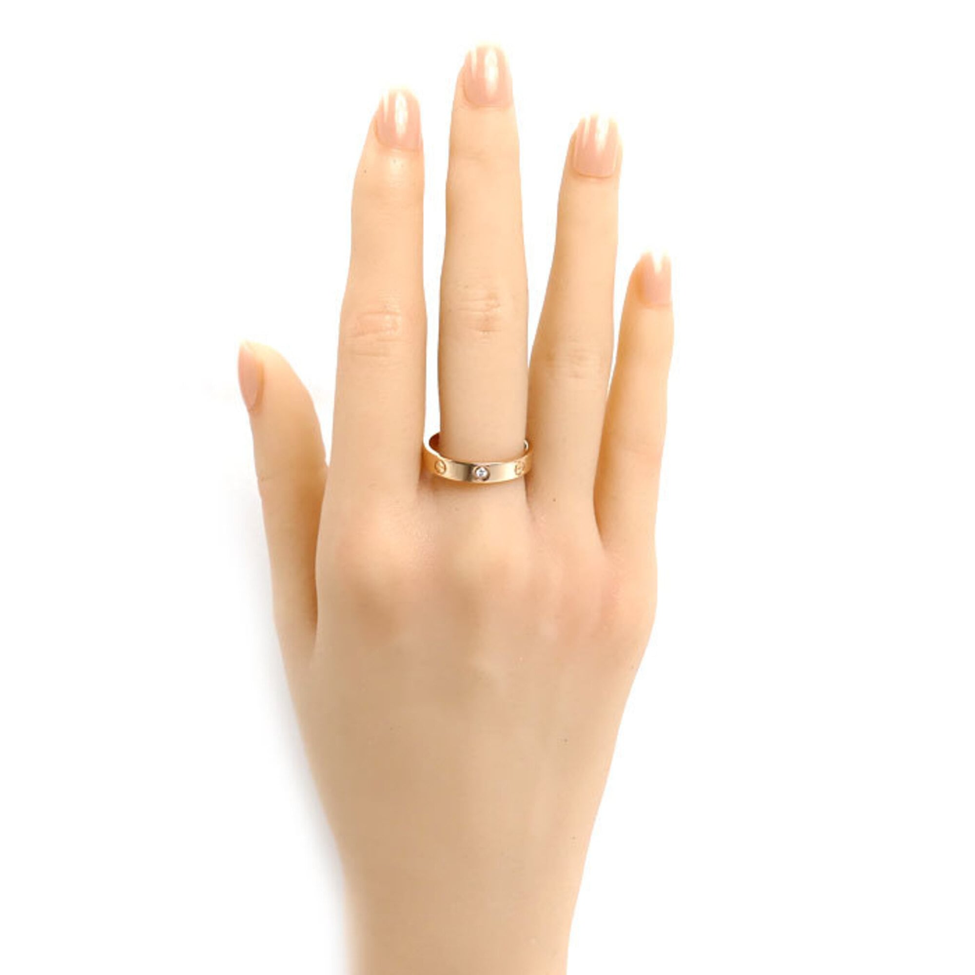 Cartier Pink Gold (18K) Band Ring (Pre-Owned)
